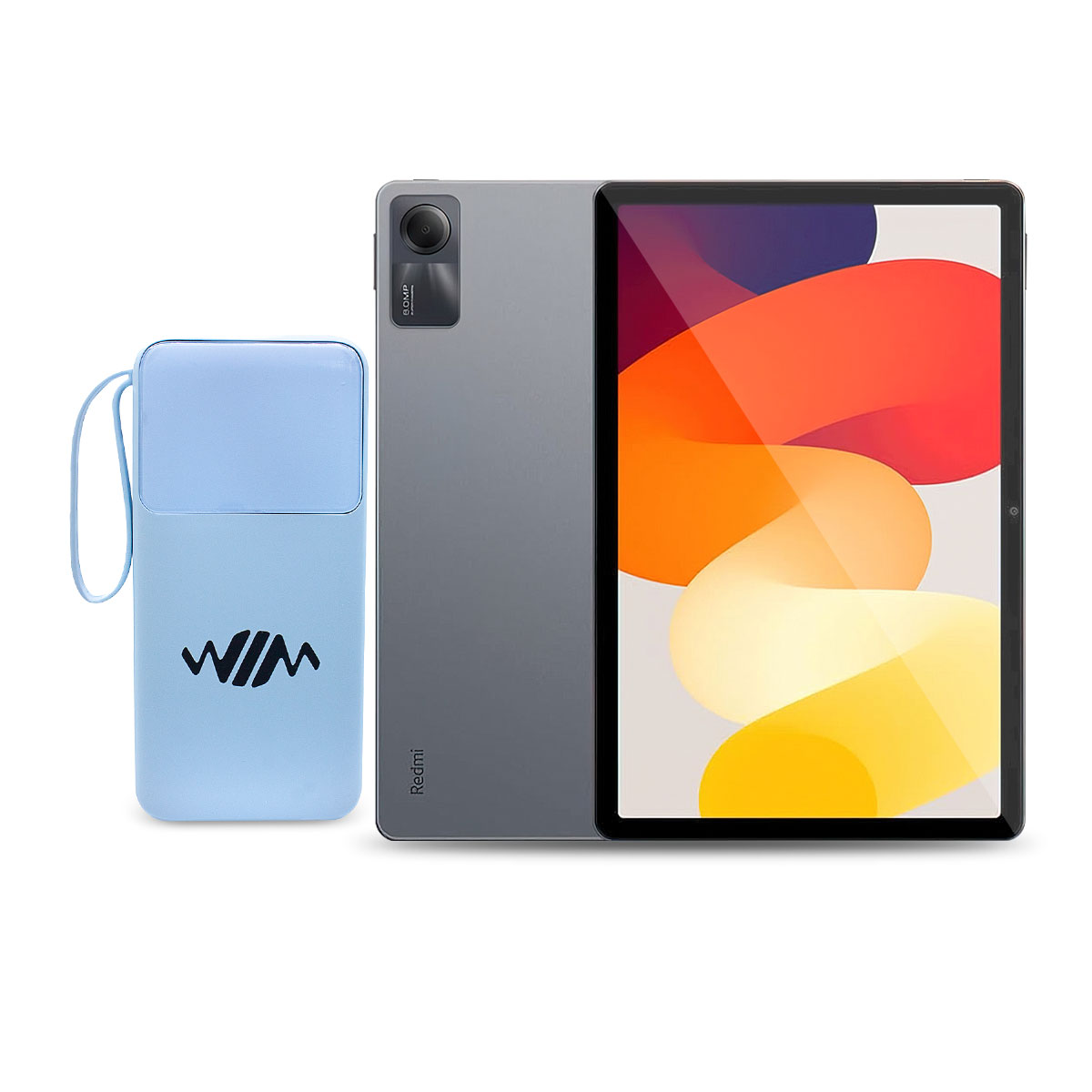 Combo Tablet Xiaomi Redmi Pad SE Snapdragon-680 8C 8GB 256GB 11'' FHD Plata + Powerbank