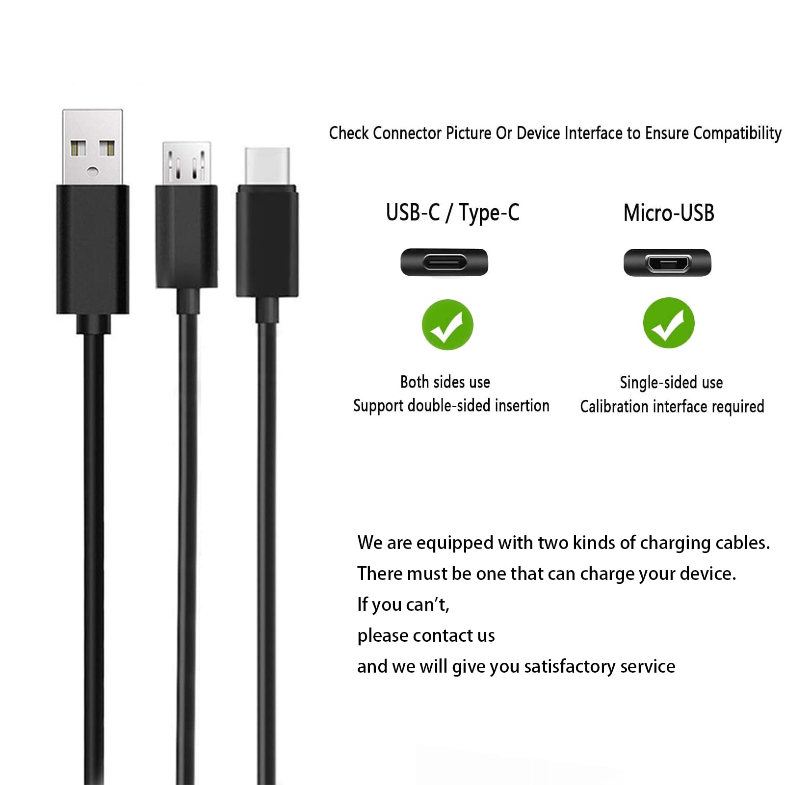 Foto 6 pulgar | Cargador Toniwa Apto Para Tableta Kindle Fire Con 1,5 M Tipo C Y Micro Usb - Venta Internacional.