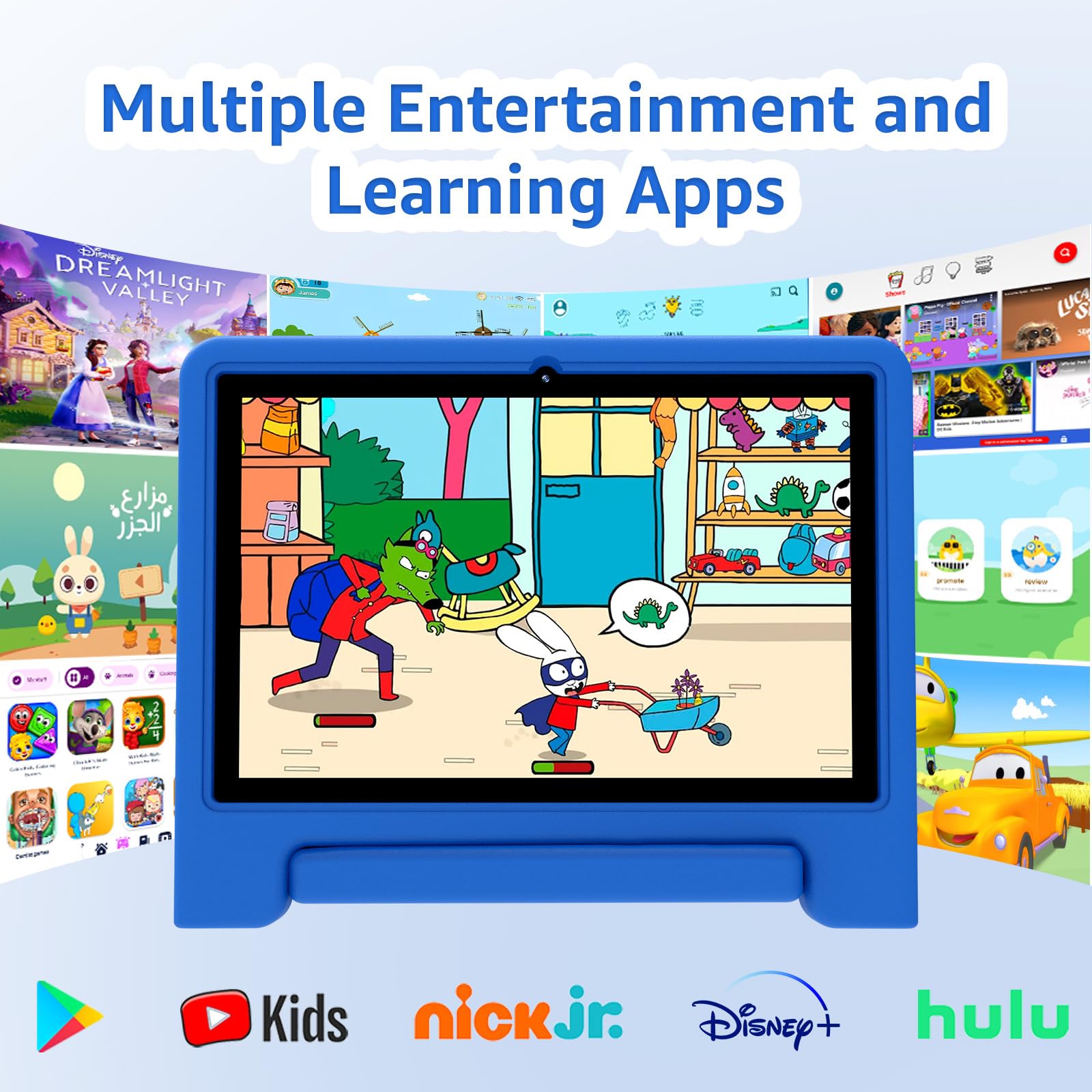 Foto 6 pulgar | Tablet Apolosign Kids, 10.1 Pulgadas, Android 13, 2 Gb De Ram, 32 Gb, Azul - Venta Internacional.