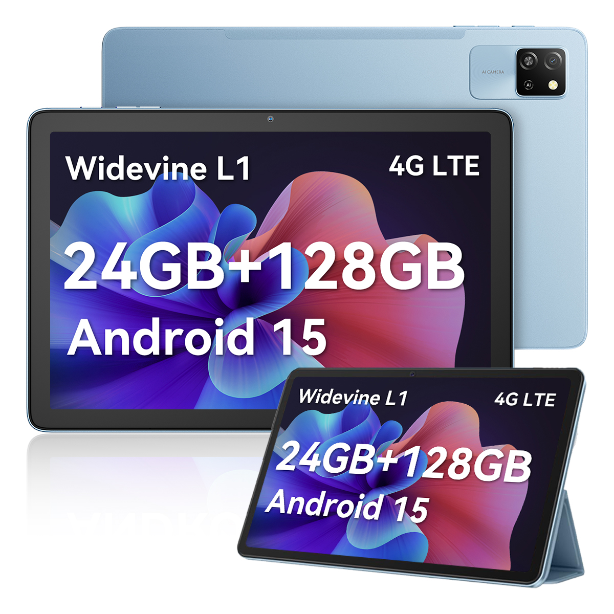 Foto 2 pulgar | Tableta Blackview Tab 60 Pro 4g De 10,1'', 24 Gb+128 Gb, Android 15 - Venta Internacional.