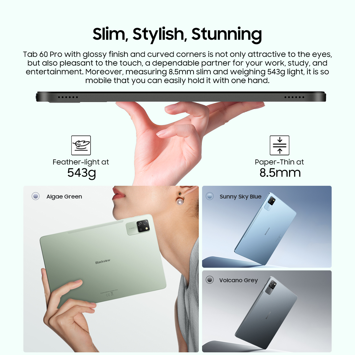 Foto 3 pulgar | Tableta Blackview Tab 60 Pro 4g De 10,1'', 24 Gb+128 Gb, Android 15 - Venta Internacional.