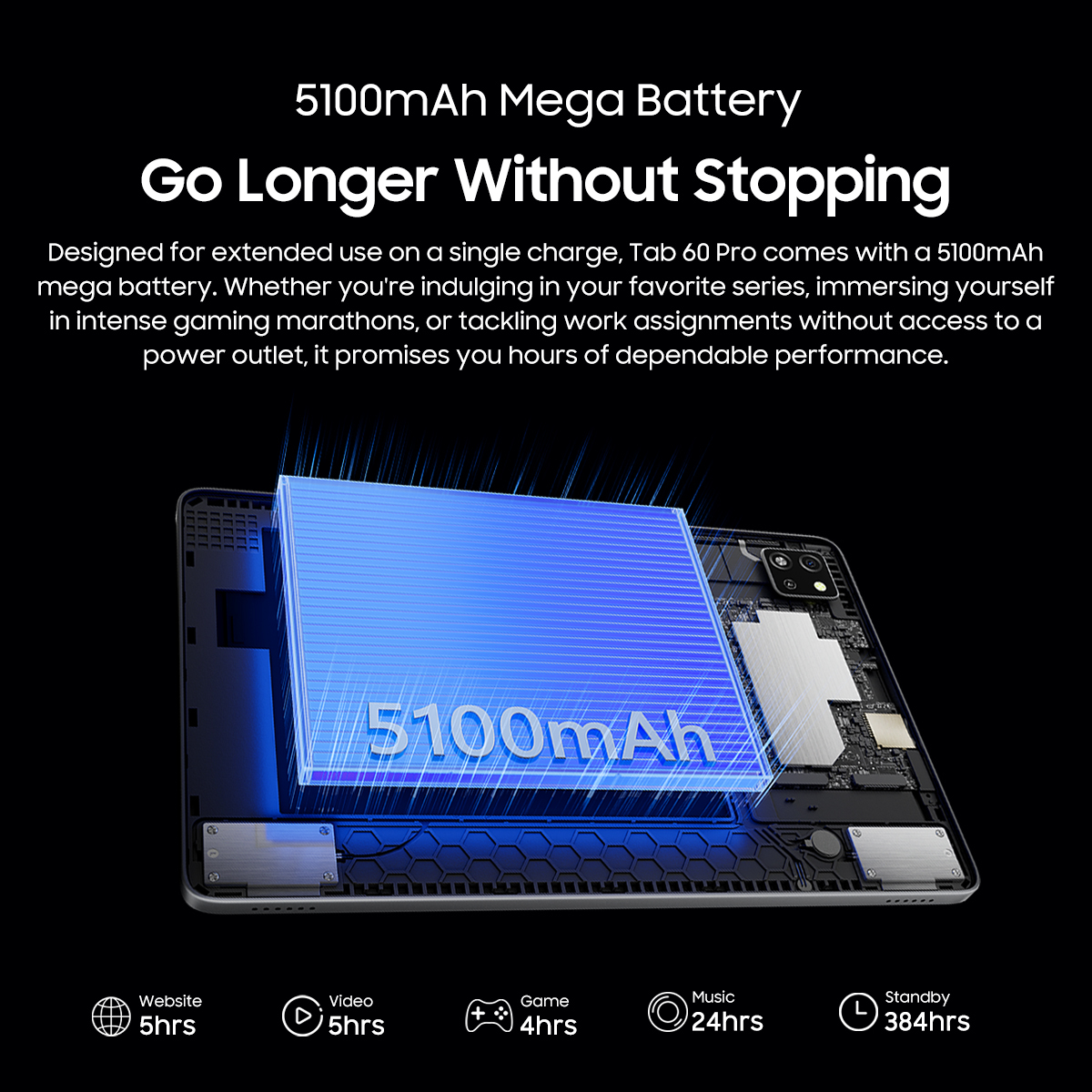 Foto 8 pulgar | Tableta Blackview Tab 60 Pro 4g De 10,1'', 24 Gb+128 Gb, Android 15 - Venta Internacional.