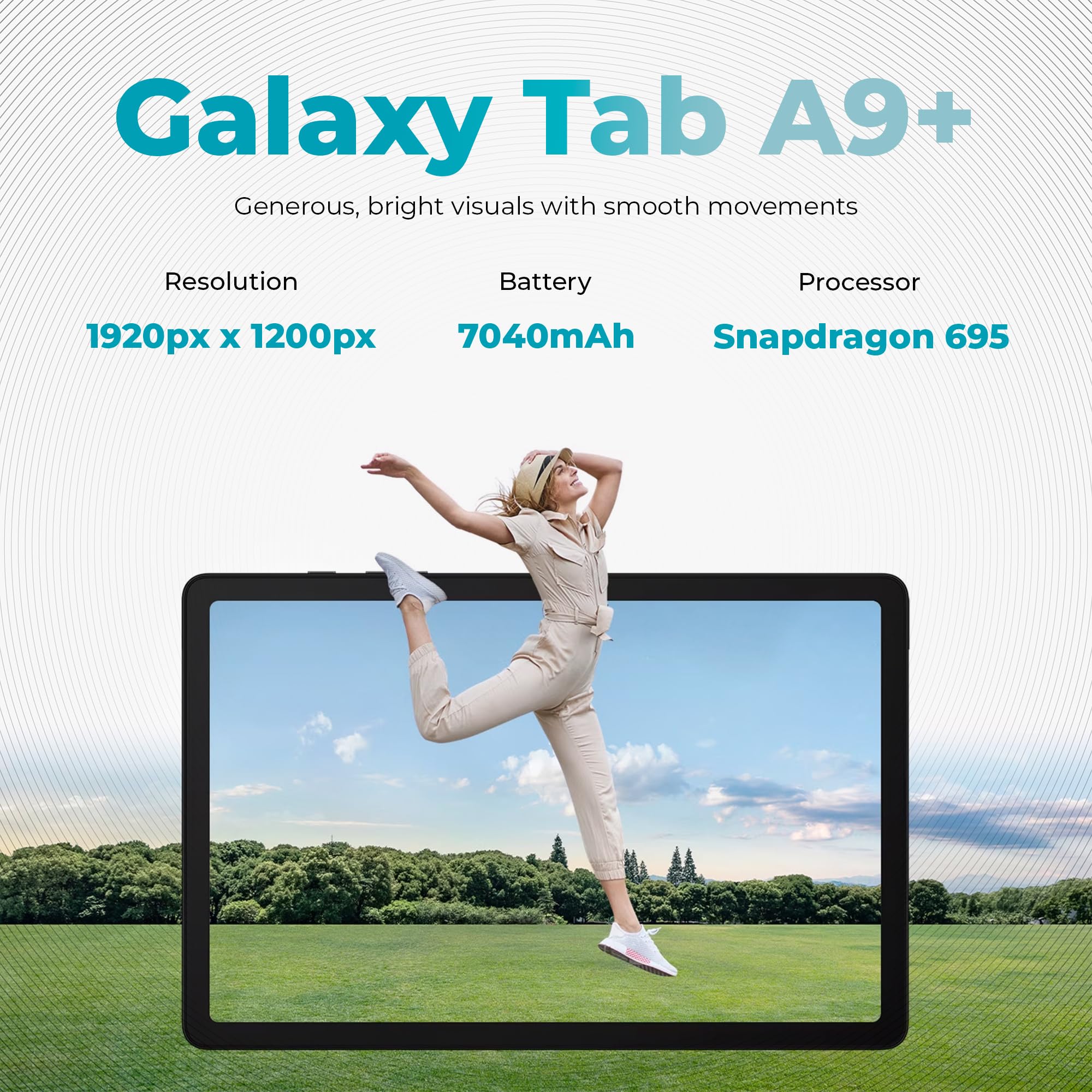 Foto 4 pulgar | Tableta Samsung Galaxy Tab A9+ 2024 11'' 64gb Android 13 - Venta Internacional.