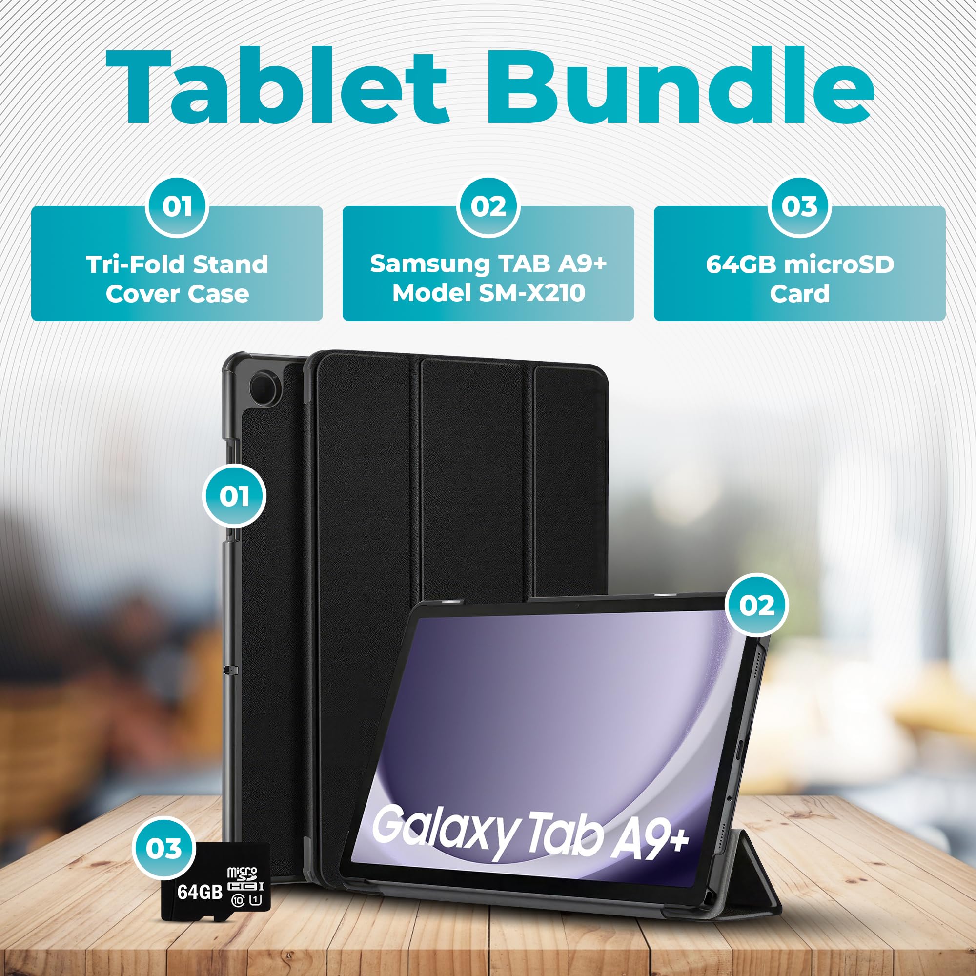 Foto 8 pulgar | Tableta Samsung Galaxy Tab A9+ 2024 11'' 64gb Android 13 - Venta Internacional.