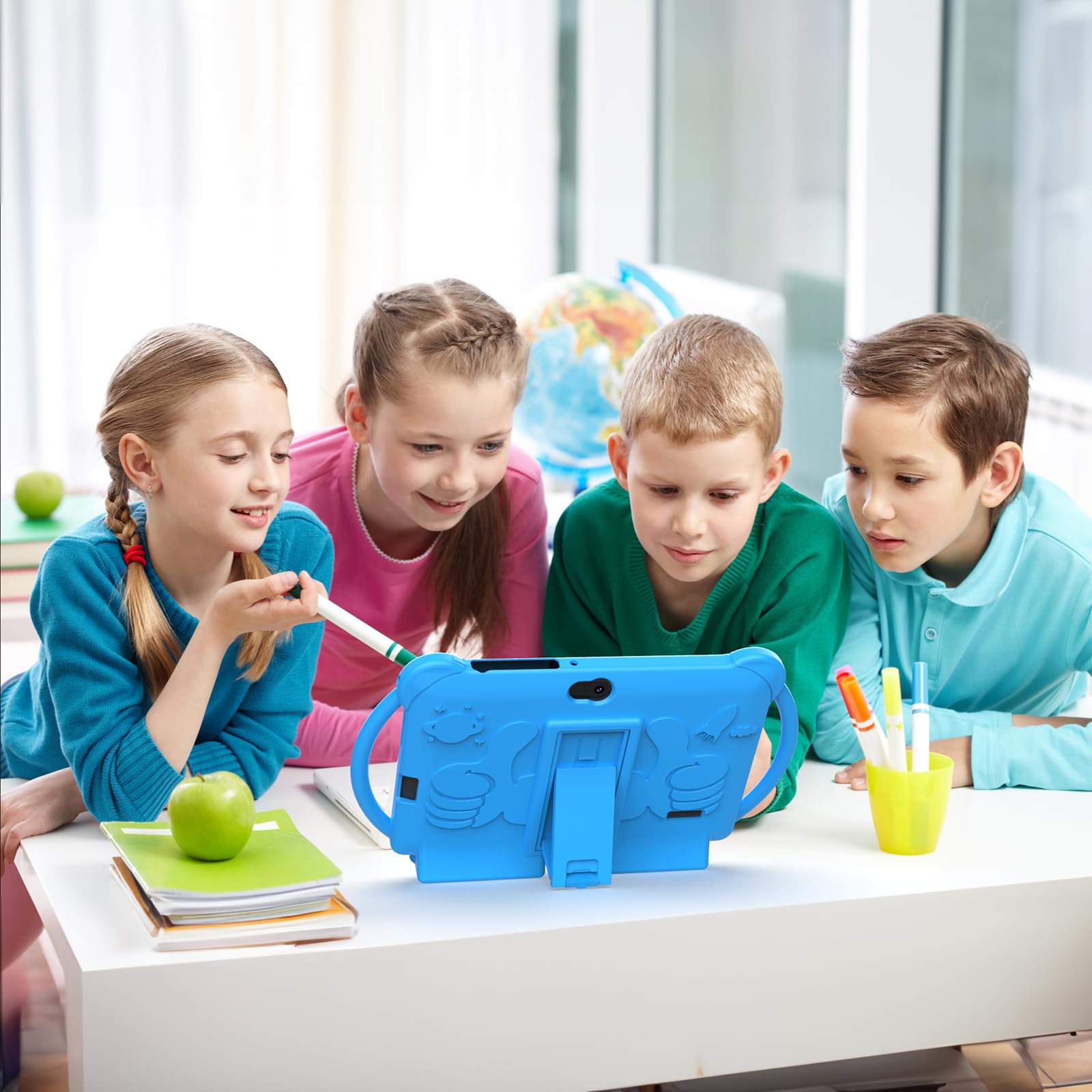 Foto 7 pulgar | Tablet Zzb Kids 7 Pulgadas Android 12 4 Gb Ram 32 Gb Rom Azul - Venta Internacional.