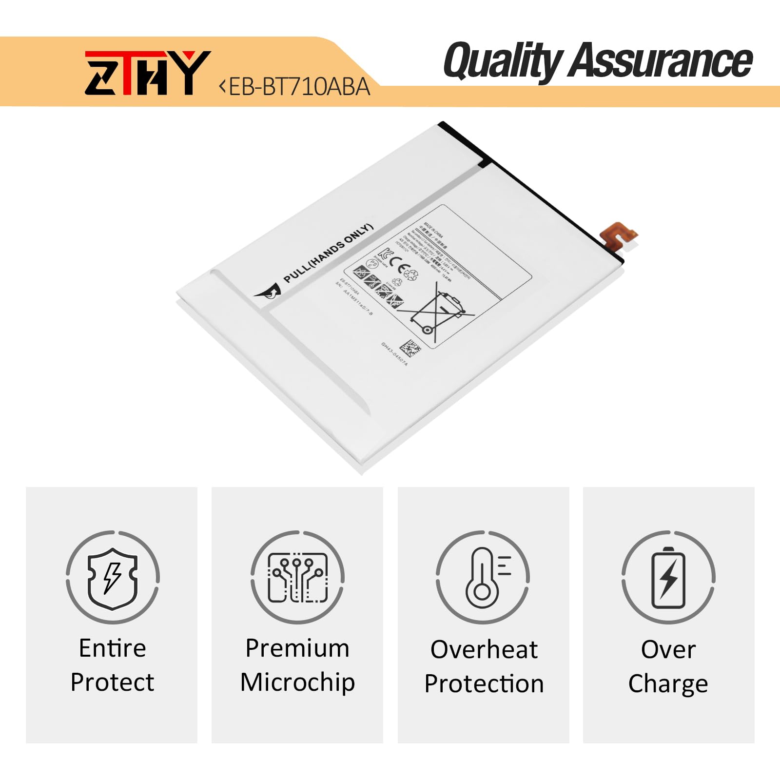 Foto 5 pulgar | Reemplazo De Batería Zthy Eb-bt710abe Para Samsung Galaxy Tab S2 8.0 - Venta Internacional.
