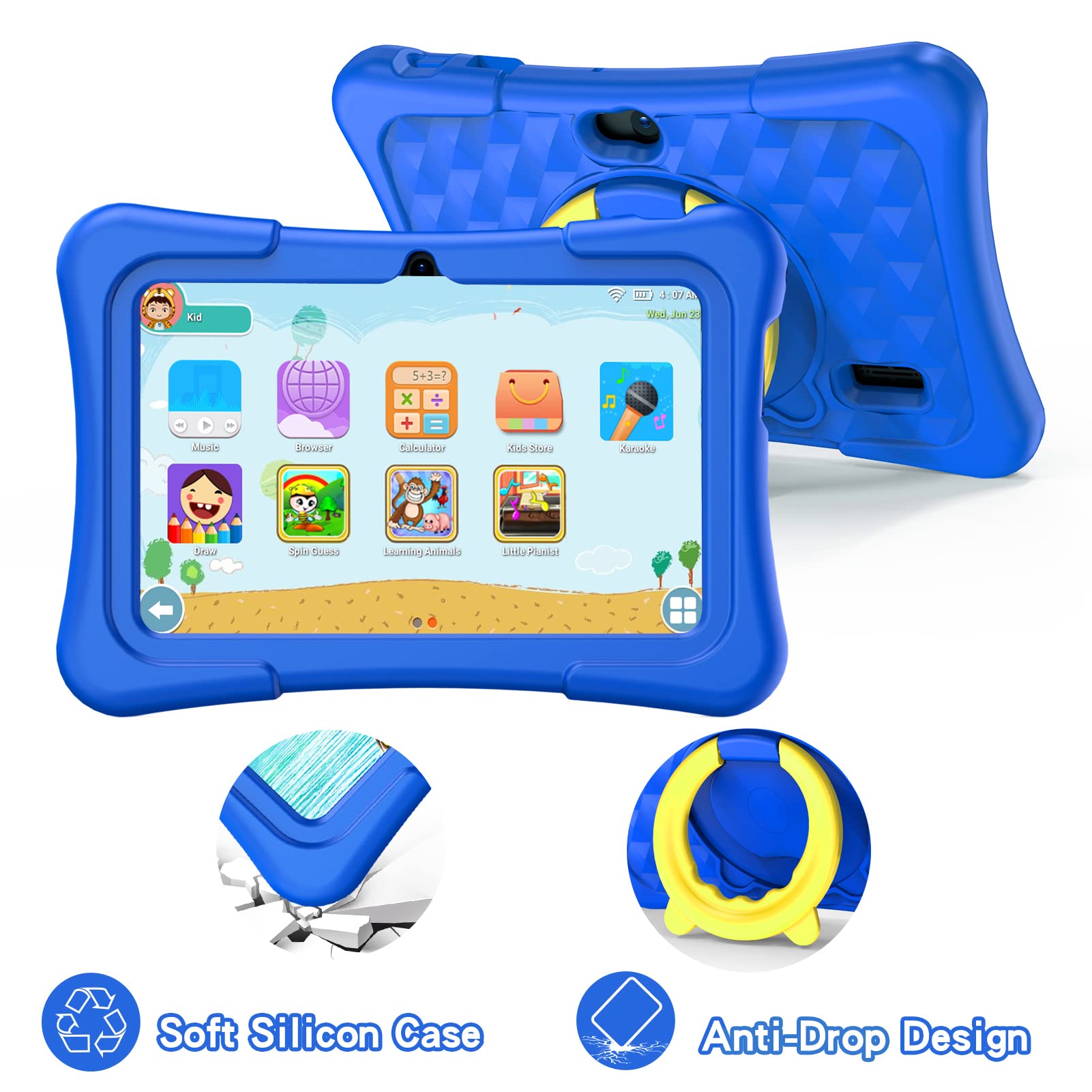Foto 8 pulgar | Tablet Pritom K7 Pro de 7 Pulgadas y 32 Gb para Niños- Venta Internacional