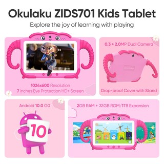 Foto 2 | Tablet Okulaku 7 pulgadas 32 Gb 2 Gb RAM-Venta Internacional