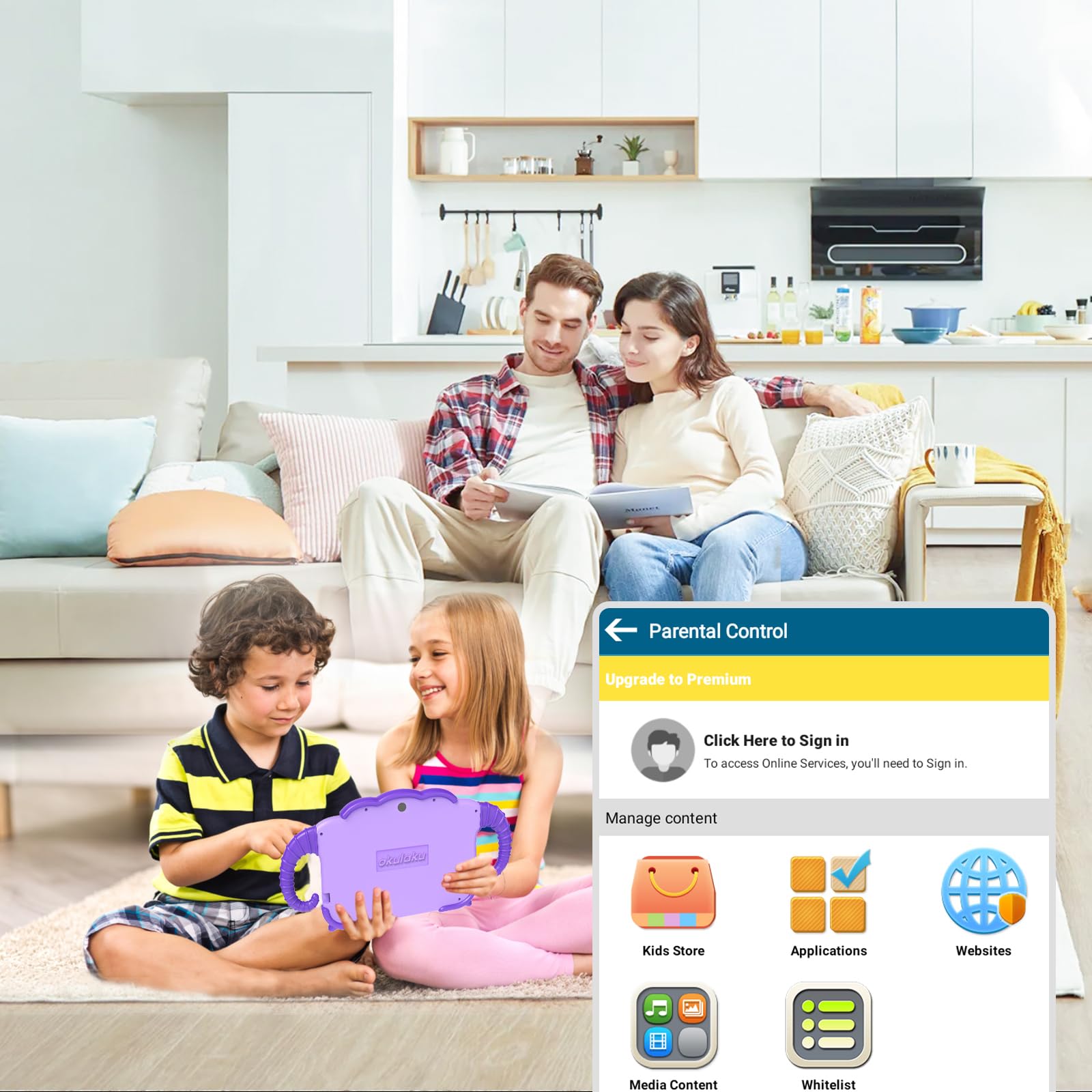 Foto 4 | Tablet Okulaku 7 pulgadas 32 Gb 2 Gb RAM-Venta Internacional