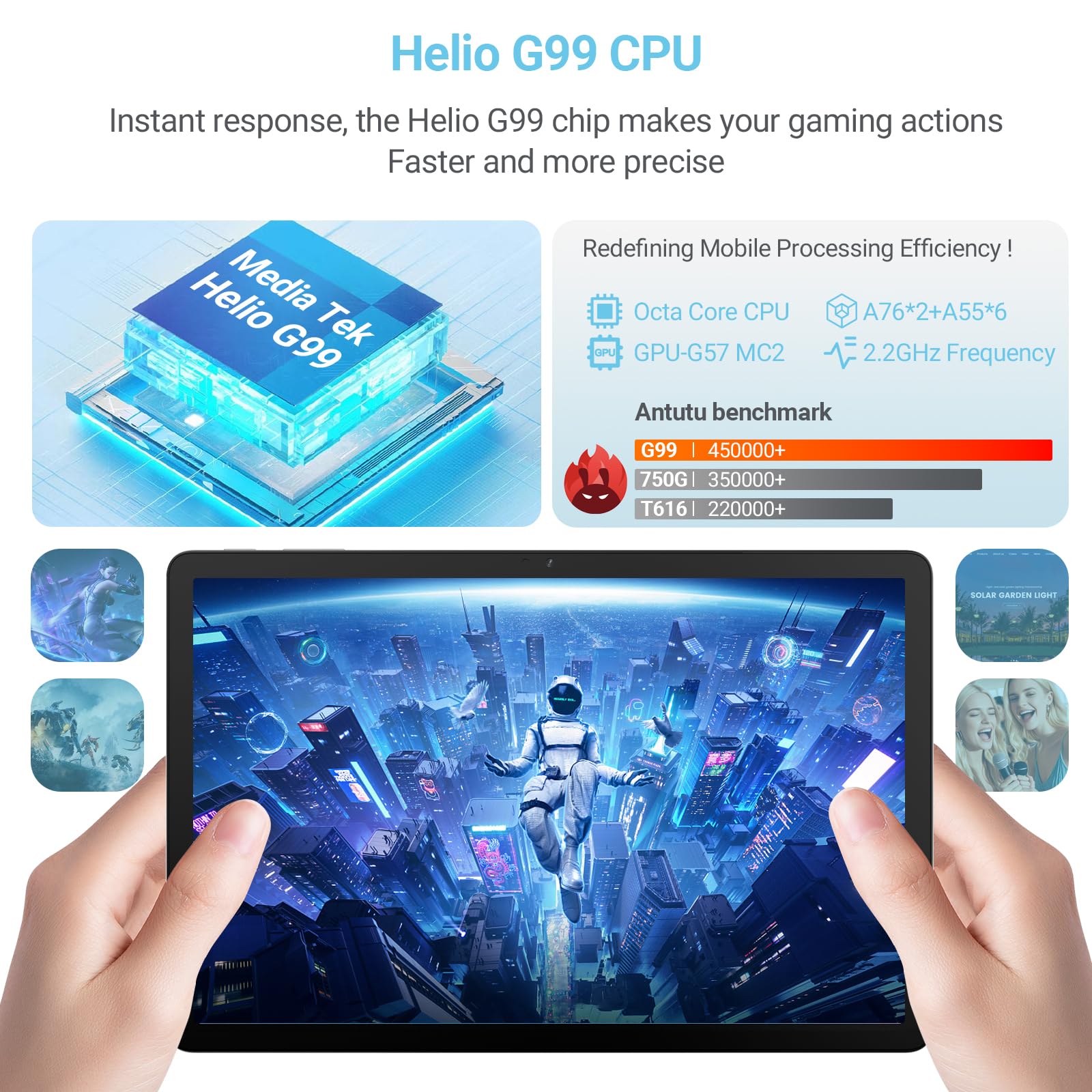Foto 2 | Tableta Para Juegos Digiland Tab M11 Pro 11 Android 14 16 Gb+256 Gb - Venta Internacional.