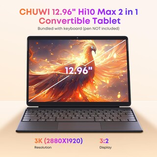 Foto 4 | Tablet Chuwi 2025 Hi10 Max 2 En 1, 12,96 Pulgadas, 12 Gb De Ram, 512 Gb Ssd - Venta Internacional.