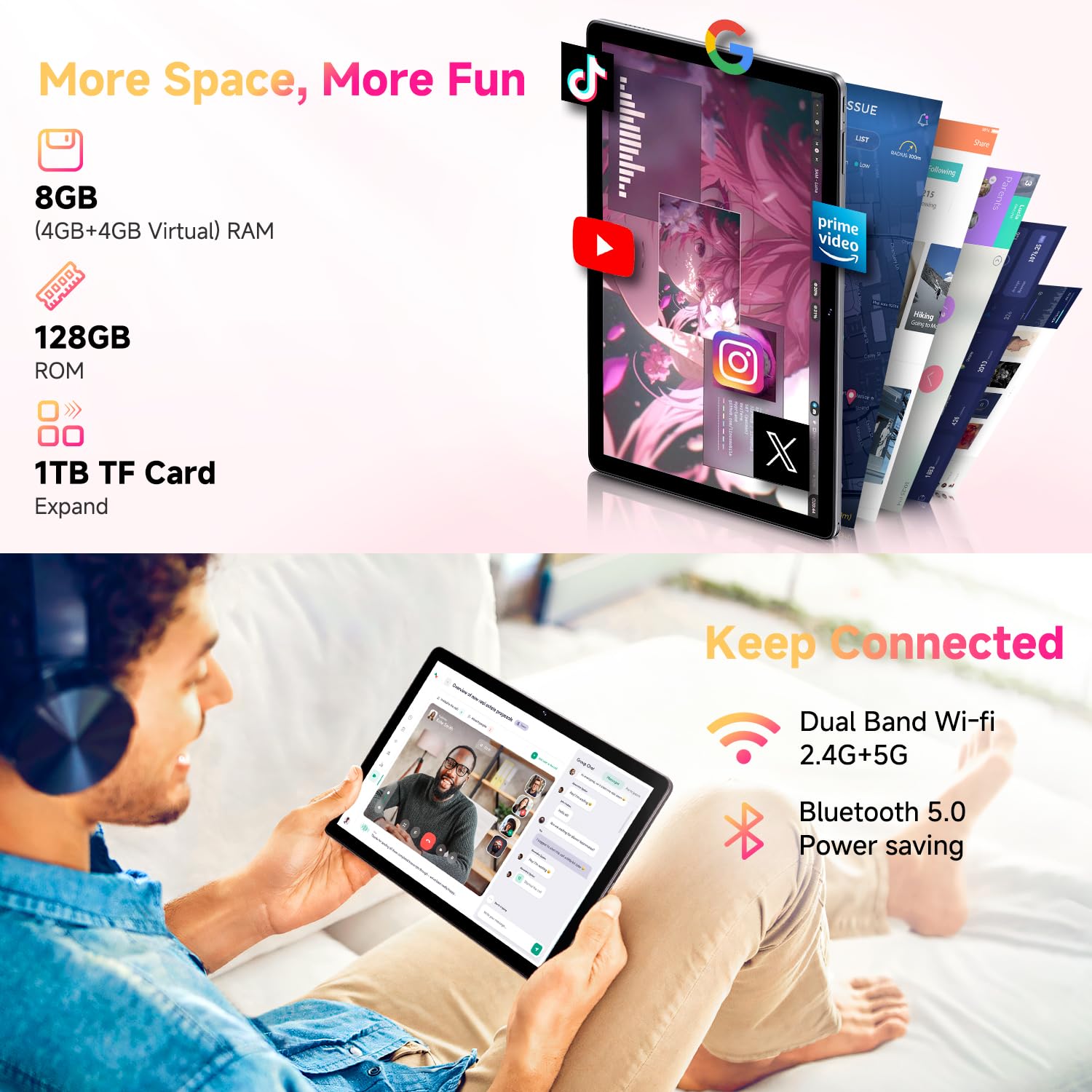 Foto 2 | Tablet Chuwi Hi10 Xpro Android 14 10,1'', 8 Gb De Ram, 128 Gb De Rom - Venta Internacional.