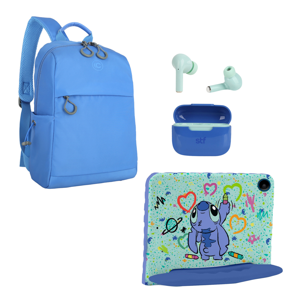 Foto 2 pulgar | Kit Tablet Stitch 8'' Pulgadas + Crossbody +audífonos Tws Multi