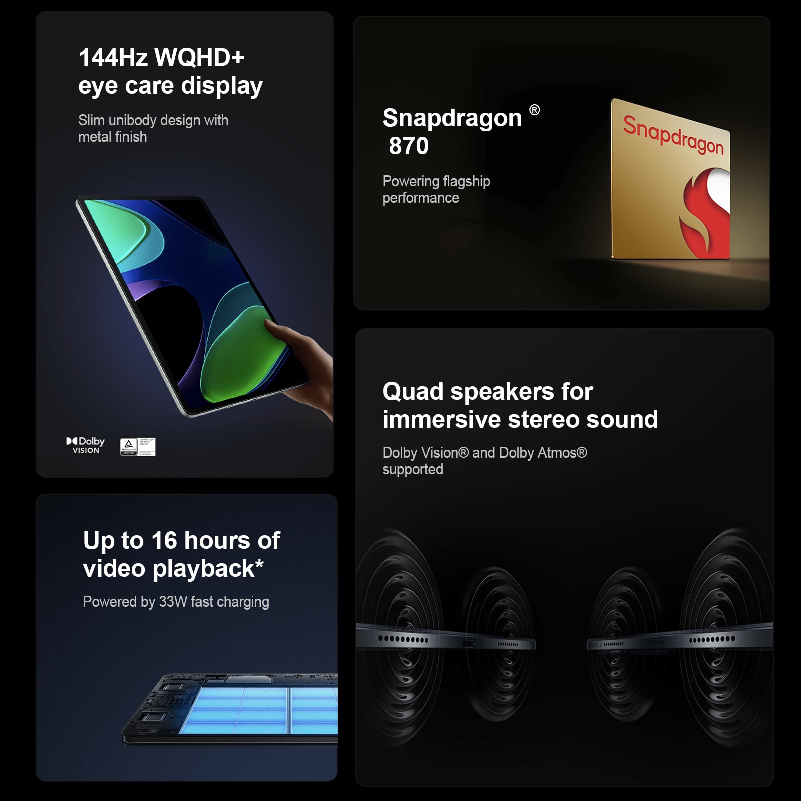 Foto 3 pulgar | Tableta Xiaomi Pad 6 Wifi 11 144hz 8840mah 128gb Oro - Venta Internacional.