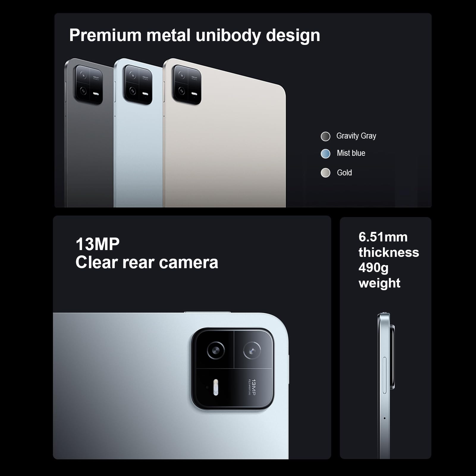 Foto 4 pulgar | Tableta Xiaomi Pad 6 Wifi 11 144hz 8840mah 128gb Oro - Venta Internacional.