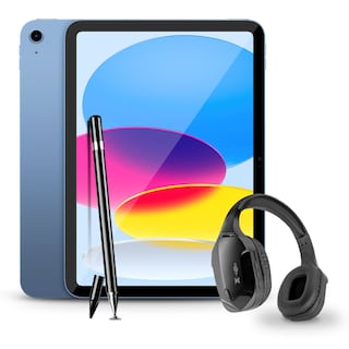 Foto 1 | iPad 10.9 Pulgadas 256 GB Azul + Audífonos Bluetooth y Lápiz Táctil