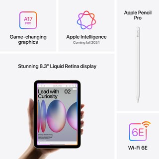 Foto 4 | iPad Mini A17 Pro 8.3 Pulgadas 128 GB Gris Espacial-Venta Internacional