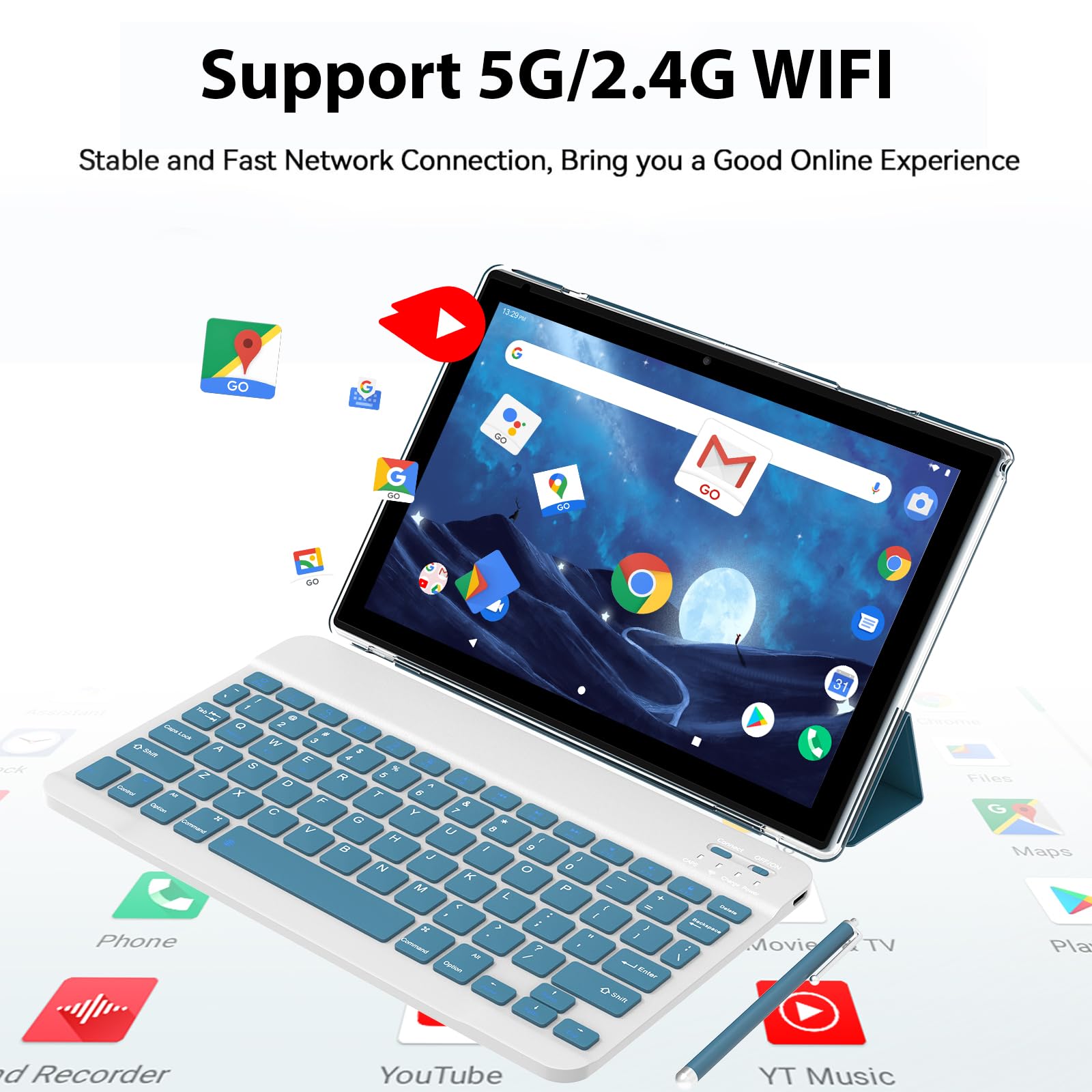 Foto 4 pulgar | Tablet Cupeisi Android 15 10 Pulgadas 18 Gb Ram 128 Gb Rom 2 Tb Expandir - Venta Internacional.