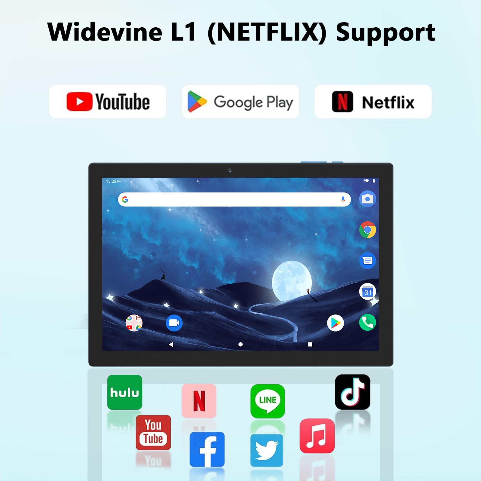 Foto 5 pulgar | Tablet Cupeisi Android 15 10 Pulgadas 18 Gb Ram 128 Gb Rom 2 Tb Expandir - Venta Internacional.
