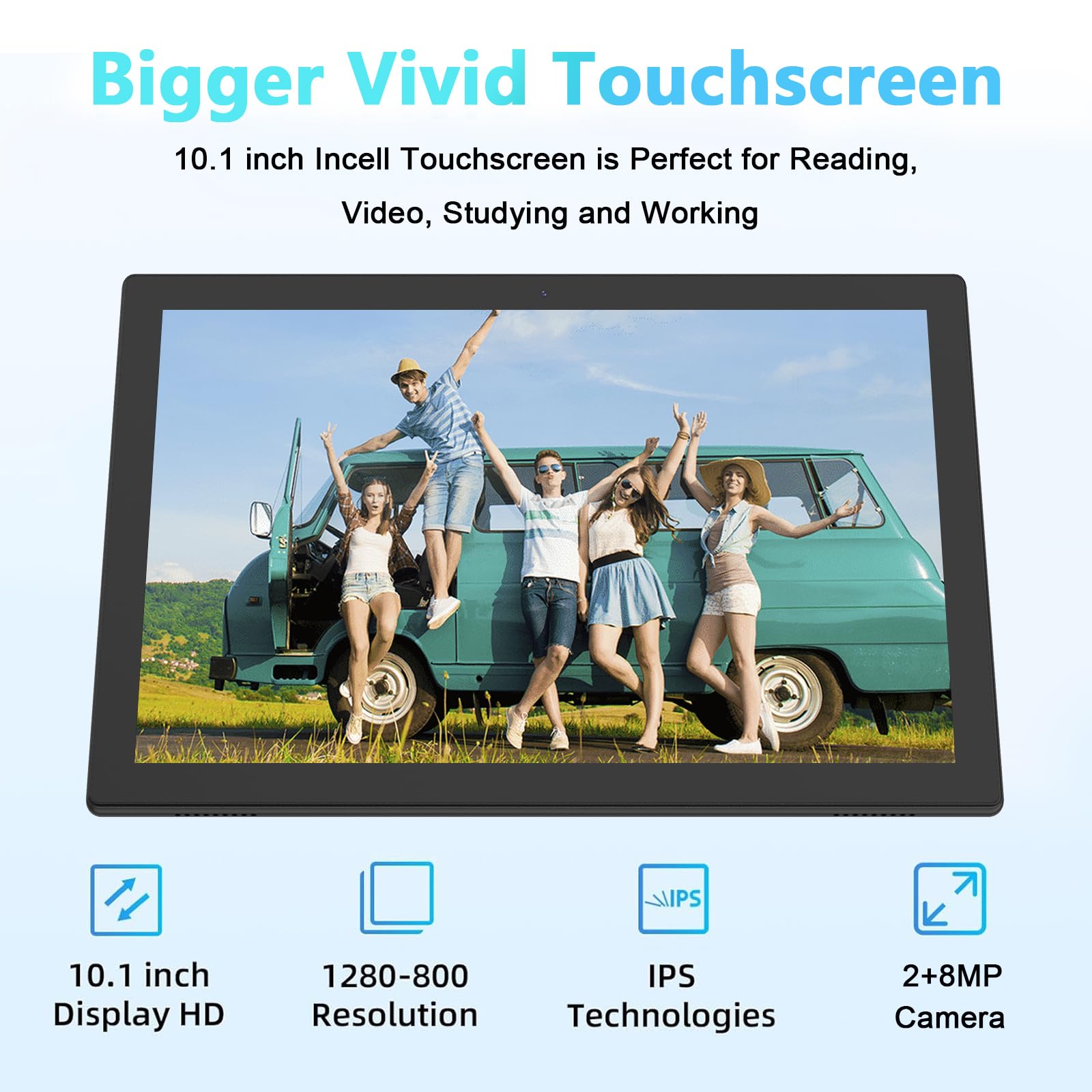 Foto 5 | Tablet Cupeisi Android 15 10 Pulgadas 18 Gb Ram 128 Gb Rom 2 Tb Expandir - Venta Internacional.