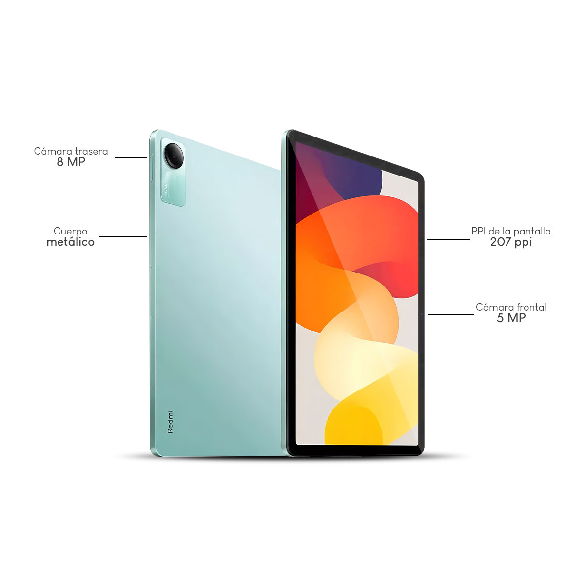Foto 4 pulgar | Tablet Xiaomi Redmi Pad Se Snapdragon 8gb 256gb 11'' Fhd Verde