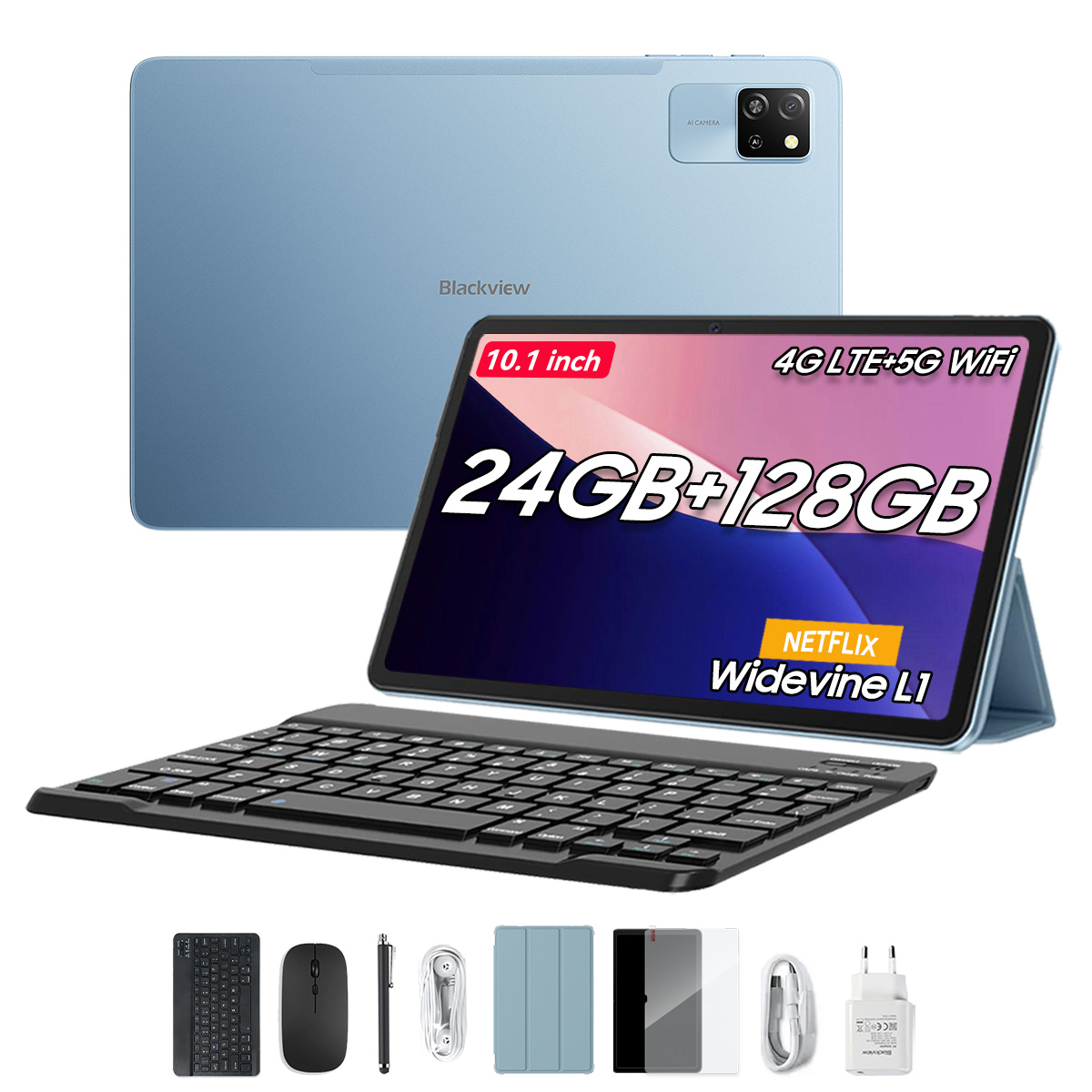 Foto 2 pulgar | Tableta Blackview Tab 60 Pro 4g 24 Gb+128 Gb 10 Pulgadas Android 15 - Venta Internacional.
