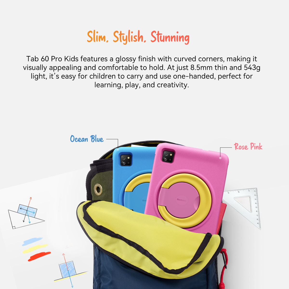 Foto 3 pulgar | Tableta Blackview Tab 60 Pro Kids 4g 12 Gb+128 Gb Android 15 - Venta Internacional.