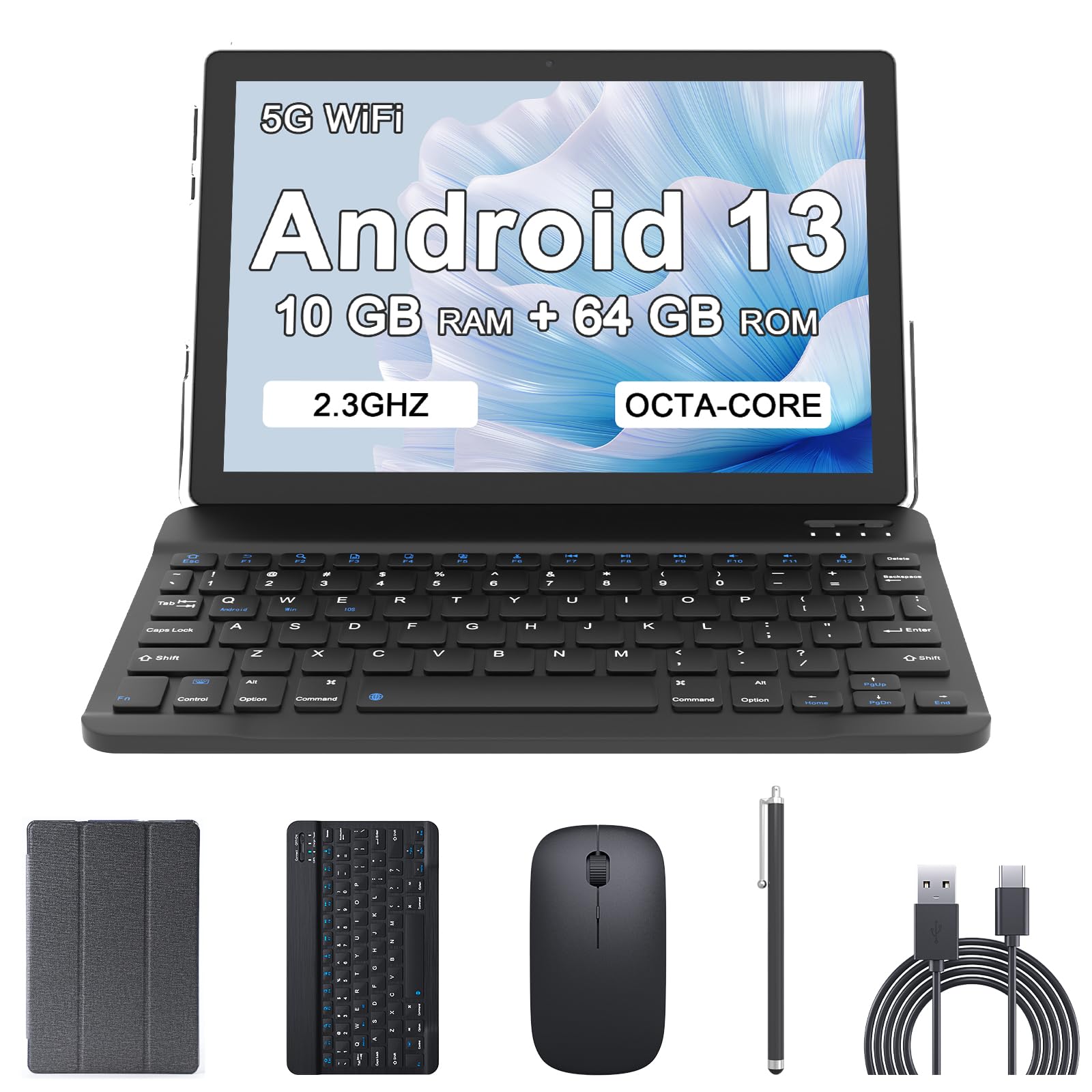 Foto 2 pulgar | Tableta Peicheng 10.1 Android 13.0 10 Gb Ram 64 Gb Rom + Accesorios - Venta Internacional.