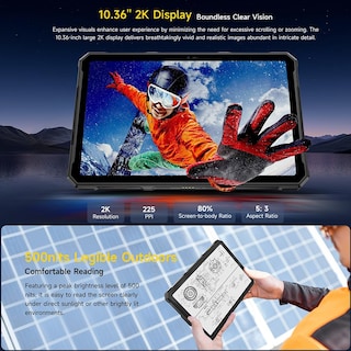 Foto 6 | Tableta Ulefone Armor Pad 4 Ultrarresistente 5g 10.36'' 16 Gb+256g - Venta Internacional.