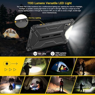 Foto 7 | Tableta Ulefone Armor Pad 4 Ultrarresistente 5g 10.36'' 16 Gb+256g - Venta Internacional.