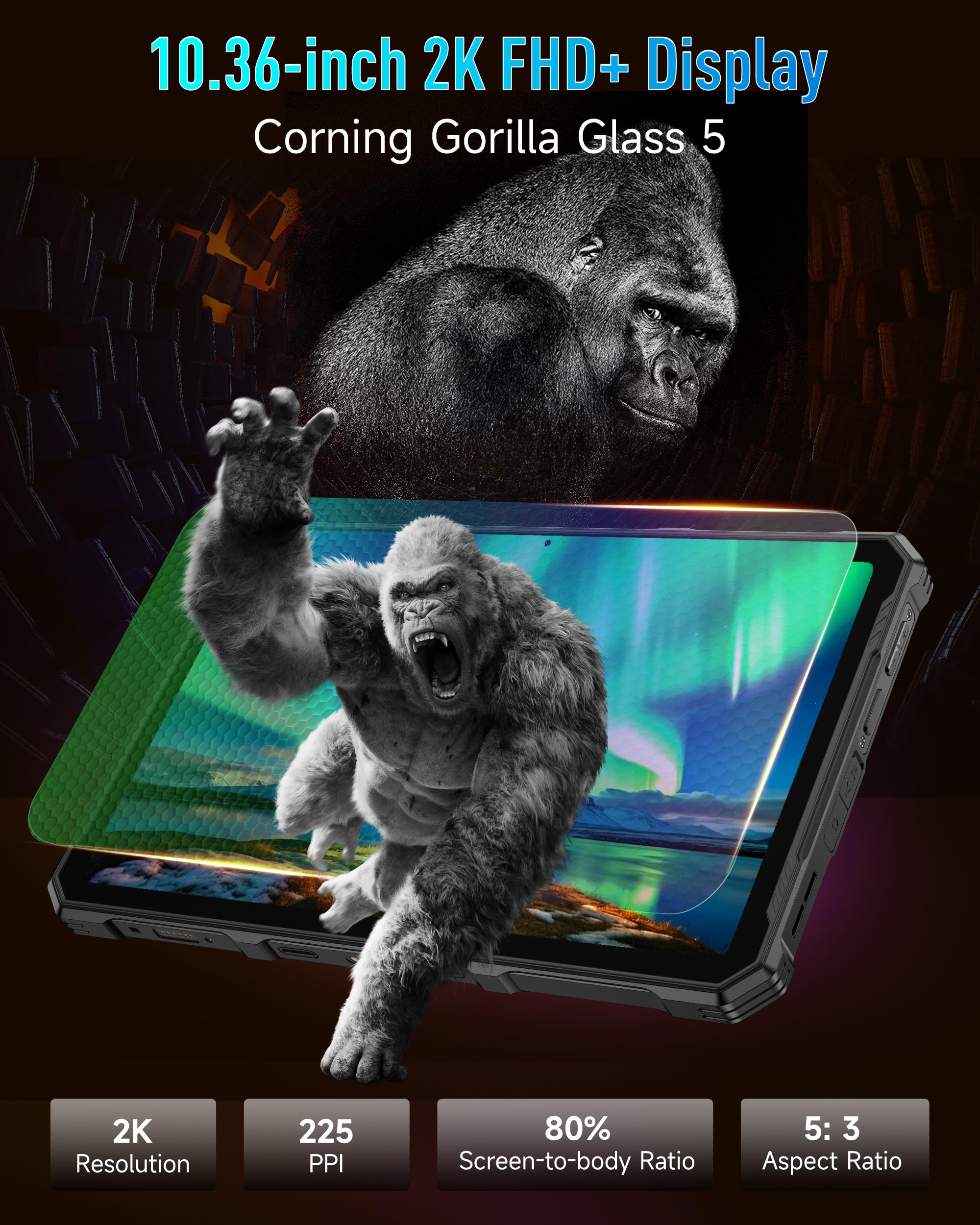 Foto 4 | Tableta Robusta Ulefone Armor Pad 4 Ultra 5g De 16 Gb + 256 Gb Andr - Venta Internacional.