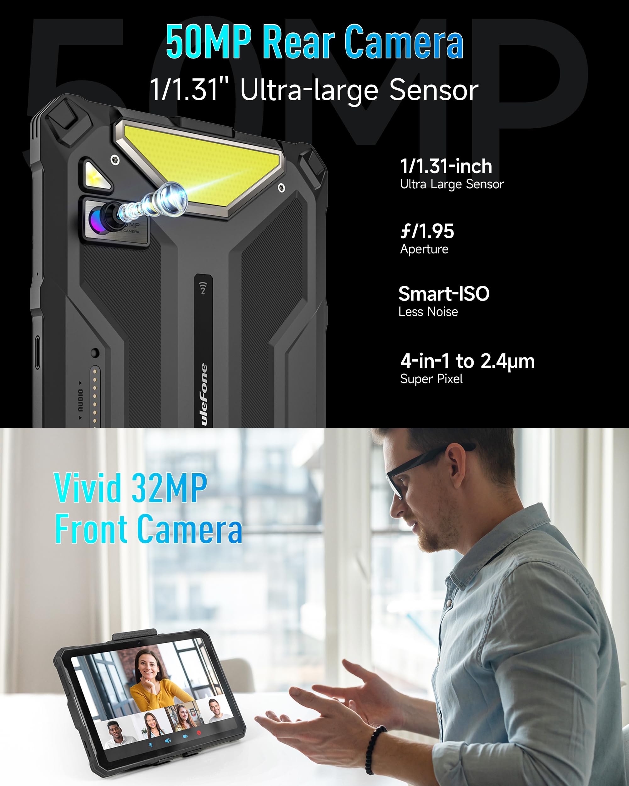 Foto 6 | Tableta Robusta Ulefone Armor Pad 4 Ultra 5g De 16 Gb + 256 Gb Andr - Venta Internacional.