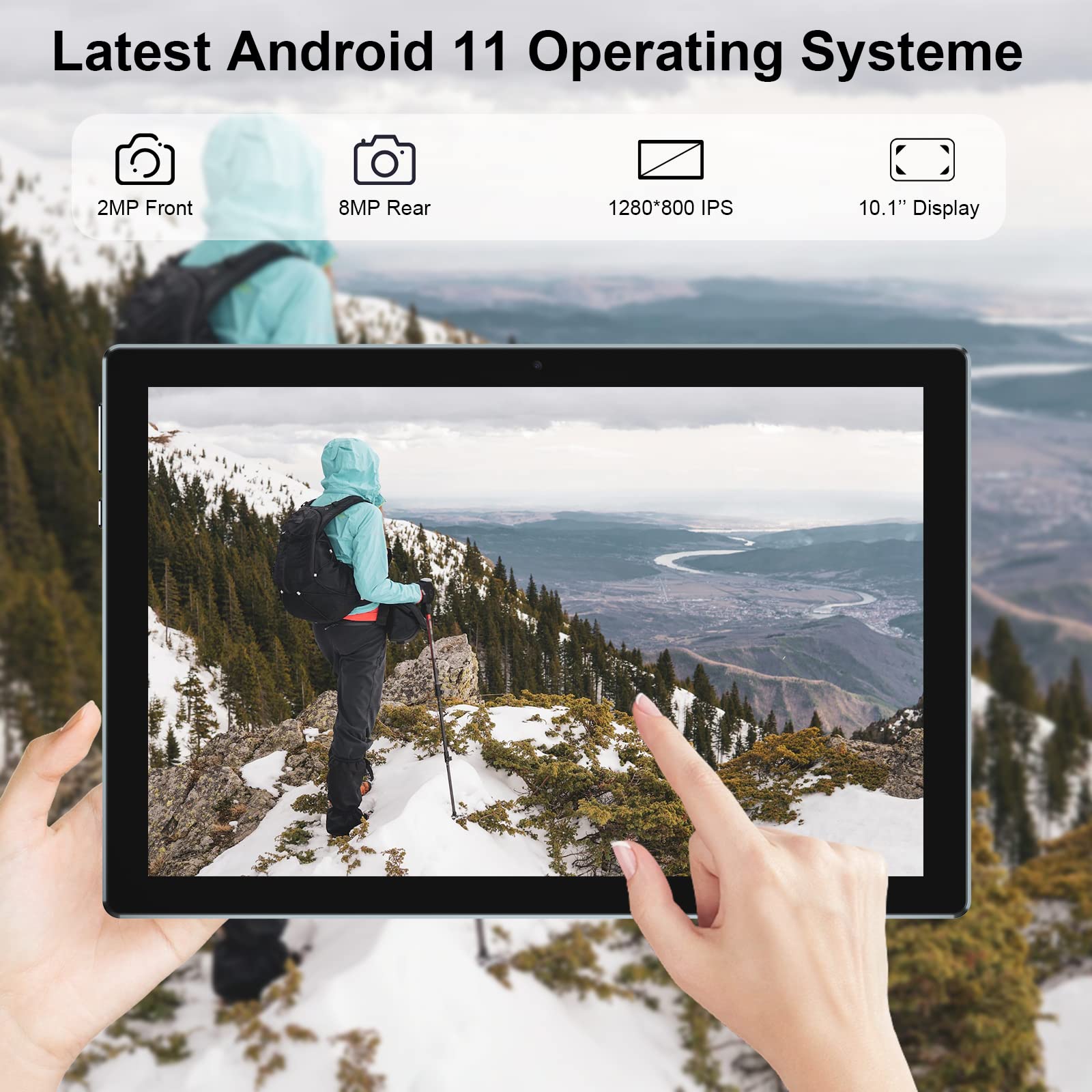 Foto 5 pulgar | Tablet Cupeisi 2024, Última Versión, 2 En 1, 10 Pulgadas, 4 Gb De Ram, 128 Gb De Rom, Android 11 - Venta Internacional.