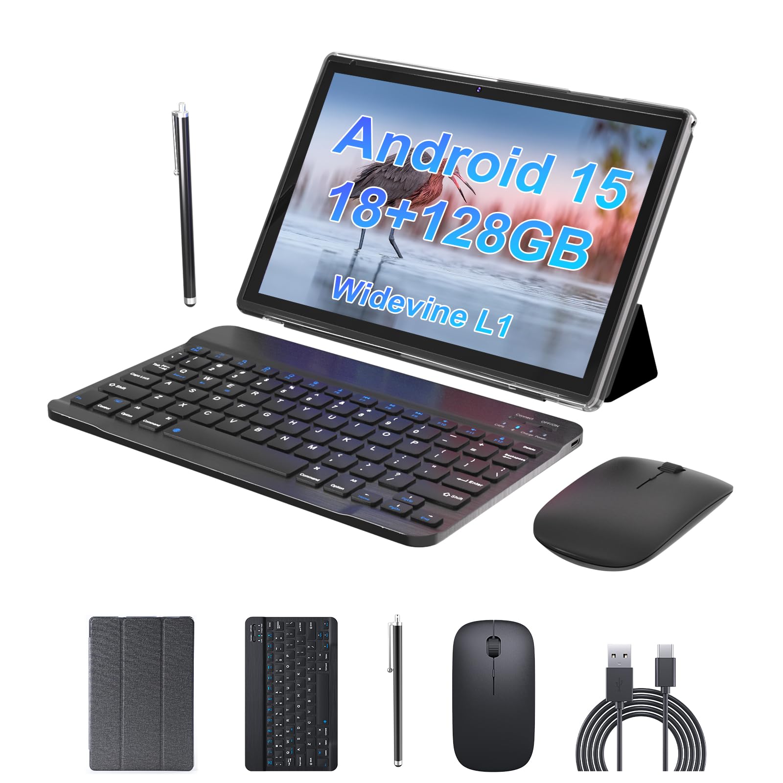 Foto 2 pulgar | Tablet Android 15 10.1 Pulgadas 18 Gb Ram 128 Gb Rom 2 Tb Expandir - Venta Internacional.