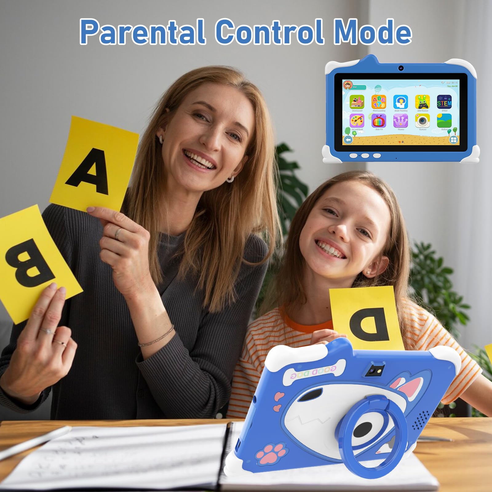 Foto 7 pulgar | Tablet Cupeisi Kids De 7 Pulgadas Con Android 12, 4 Gb De Ram, 32 Gb De Rom - Venta Internacional.