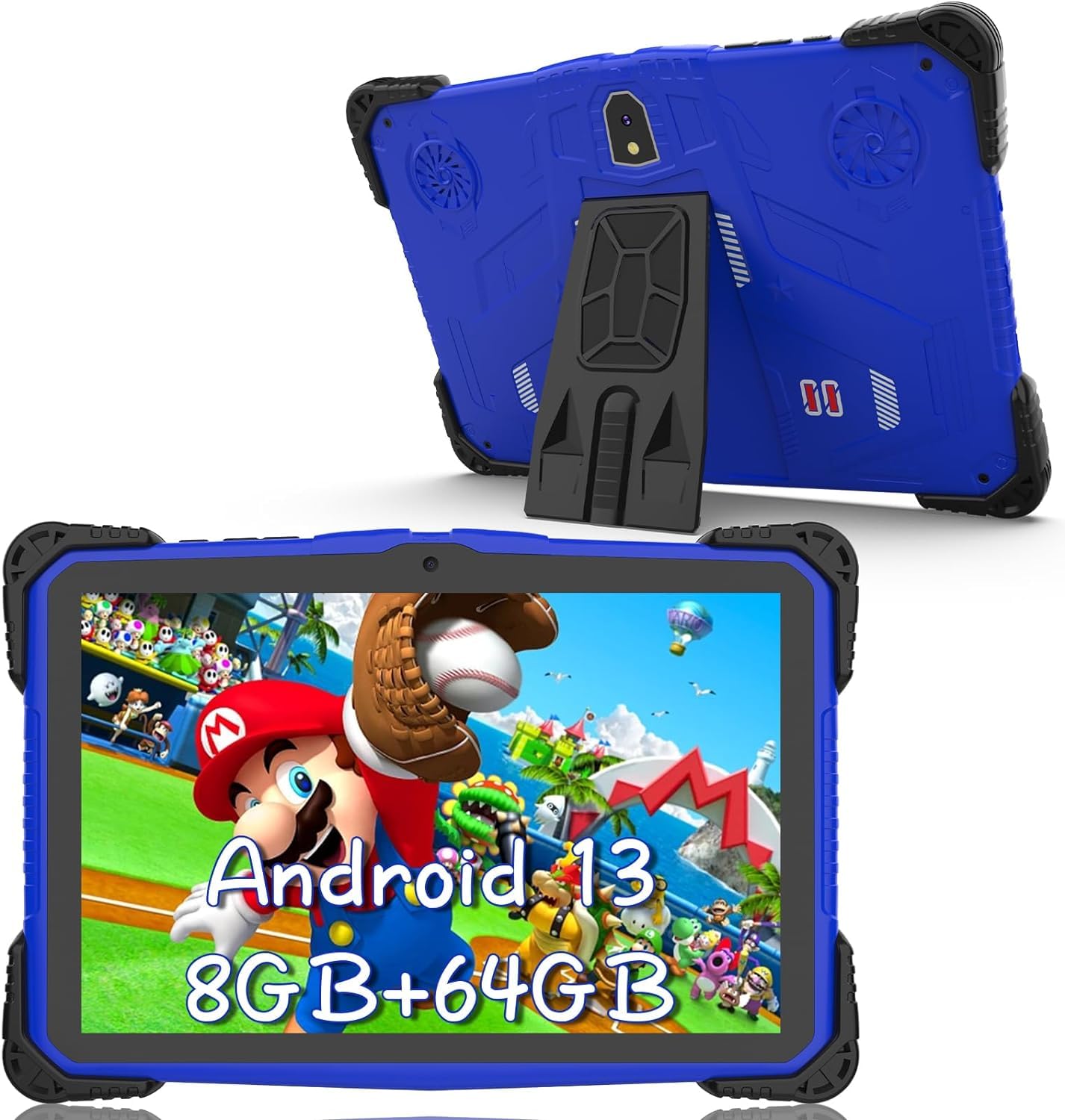 Foto 2 pulgar | Tablet Cupeisi Android 13 Para Niños, 10 Pulgadas, 8 Gb De Ram, 64 Gb De Rom - Venta Internacional.