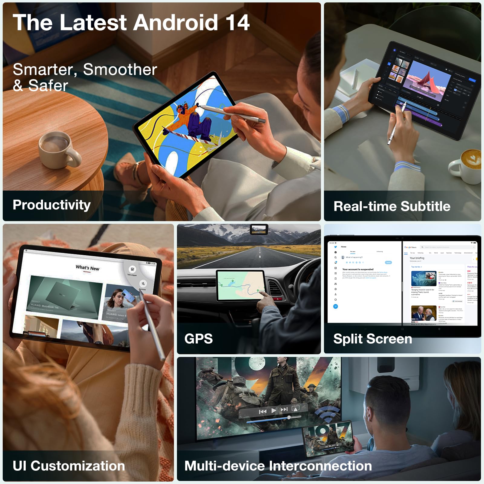 Foto 8 pulgar | Tablet Doogee T40 Android 14, 20 Gb De Ram, 512 Gb/2 Tb, 11 Pulgadas, 2,5 K - Venta Internacional.