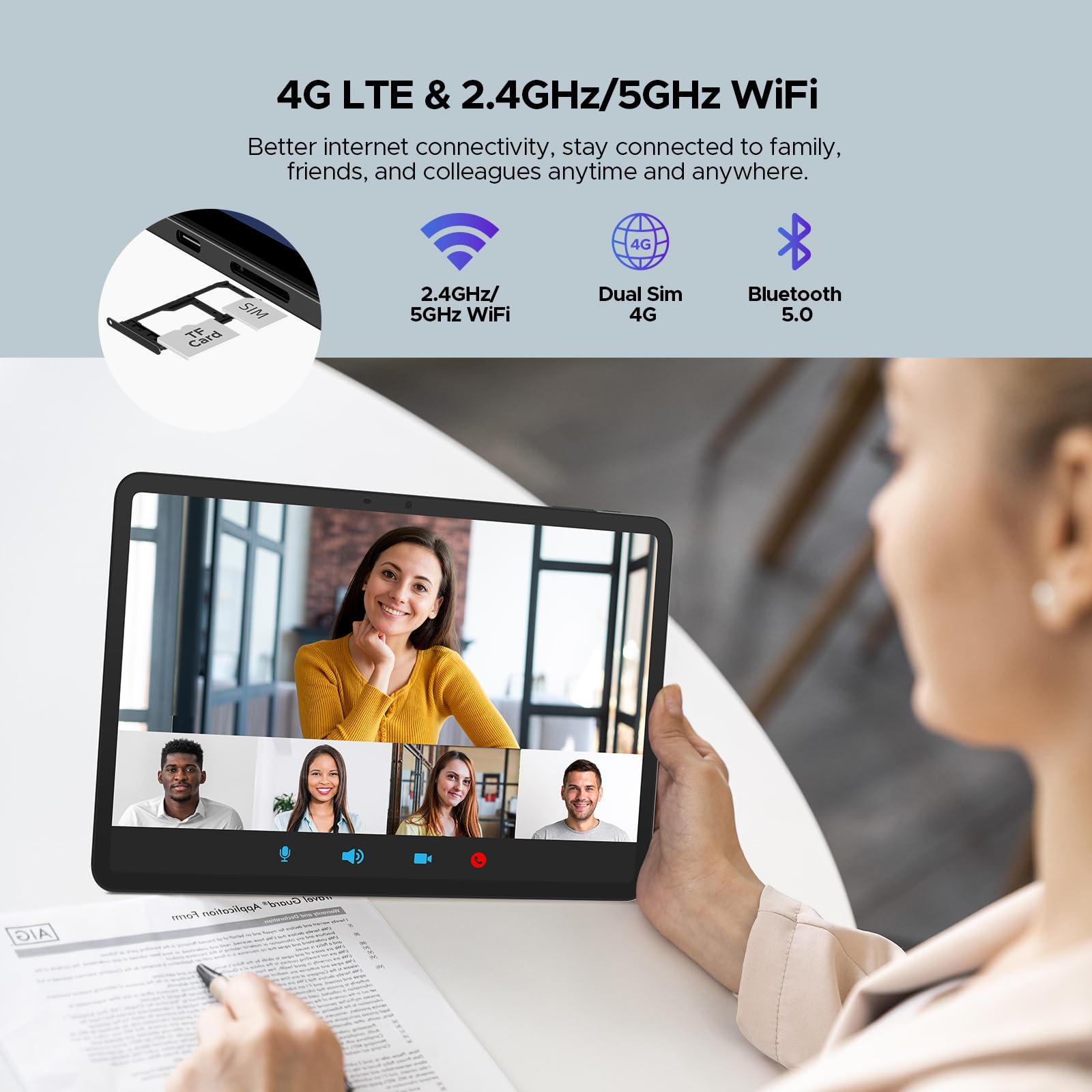 Foto 7 pulgar | Tablet Doogee T40 De 11 Pulgadas, 2,5 K, 20 Gb+512 Gb/2 Tb, Android 14 - Venta Internacional.