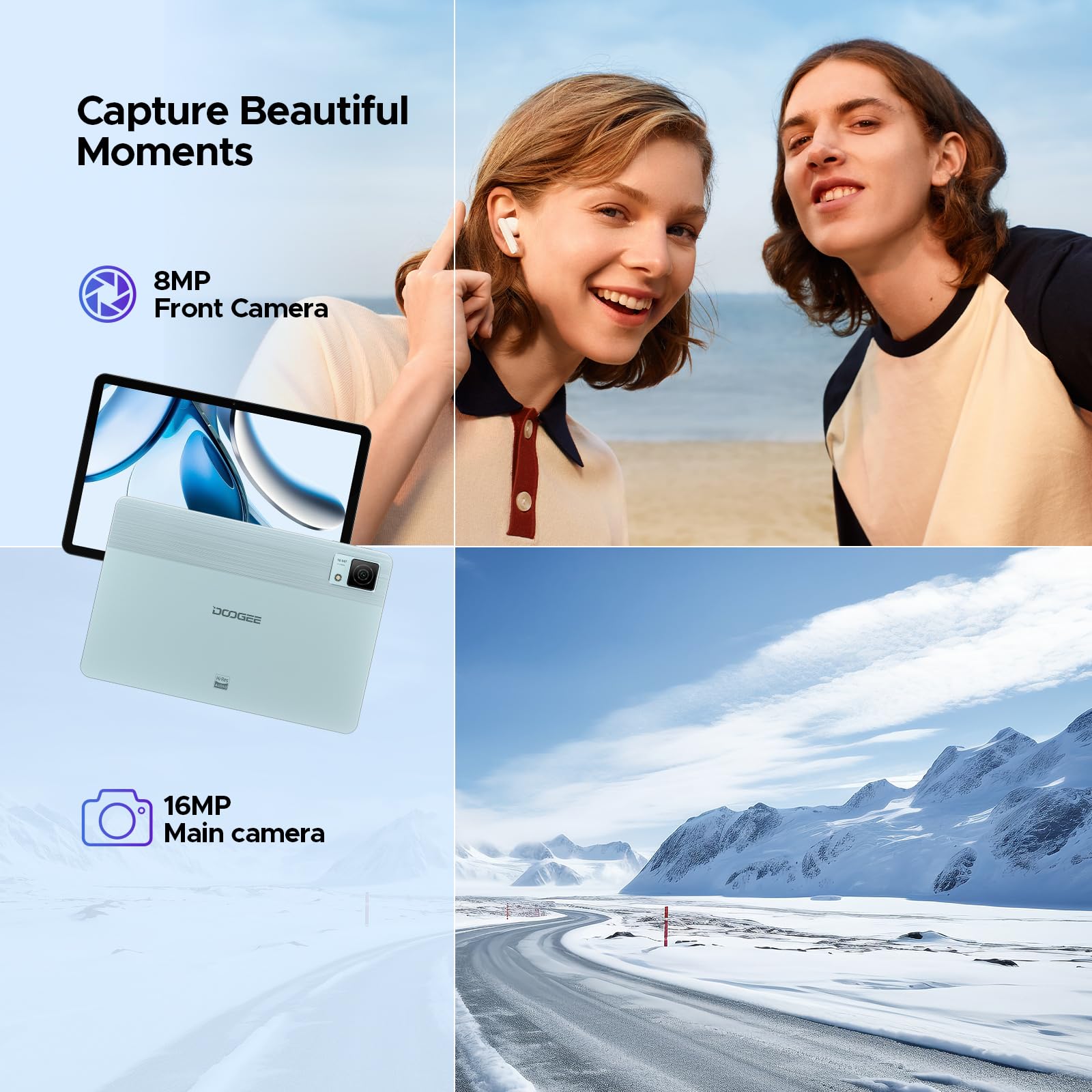 Foto 7 | Tablet Doogee T40 De 11 Pulgadas, 2,5 K, 20 Gb+512 Gb/2 Tb, Android 14 - Venta Internacional.