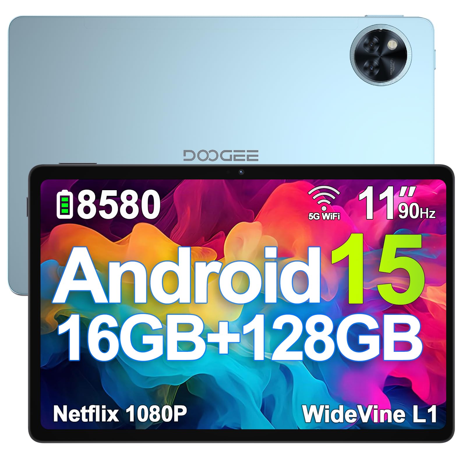 Tablet Doogee Android 15 U11 11 Pulgadas 16 Gb+128 Gb/2 Tb Octa-cor - Venta Internacional.