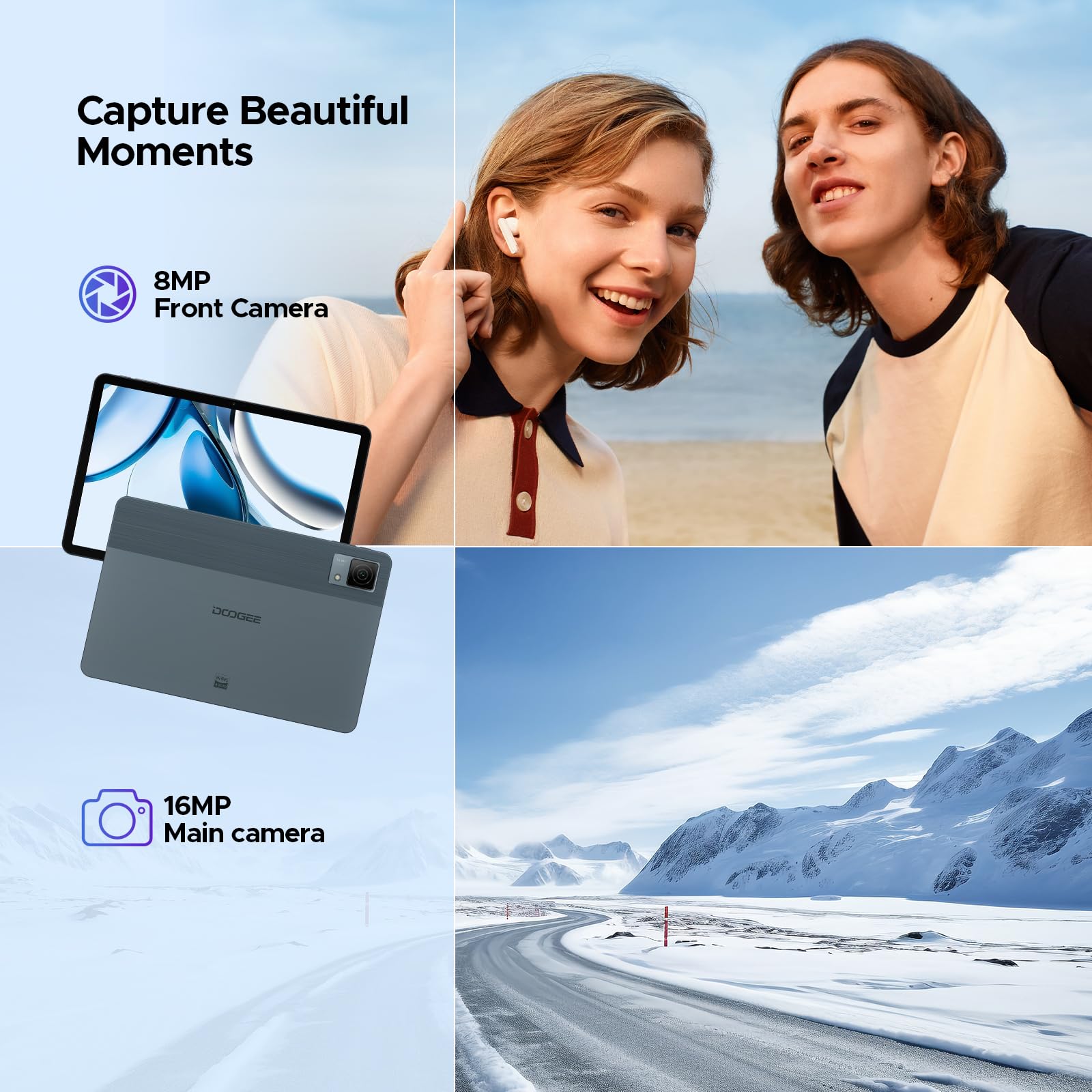 Foto 8 pulgar | Tablet Doogee T40 De 11 Pulgadas, 2,5 K, 20 Gb+512 Gb/2 Tb, Android 14 - Venta Internacional.