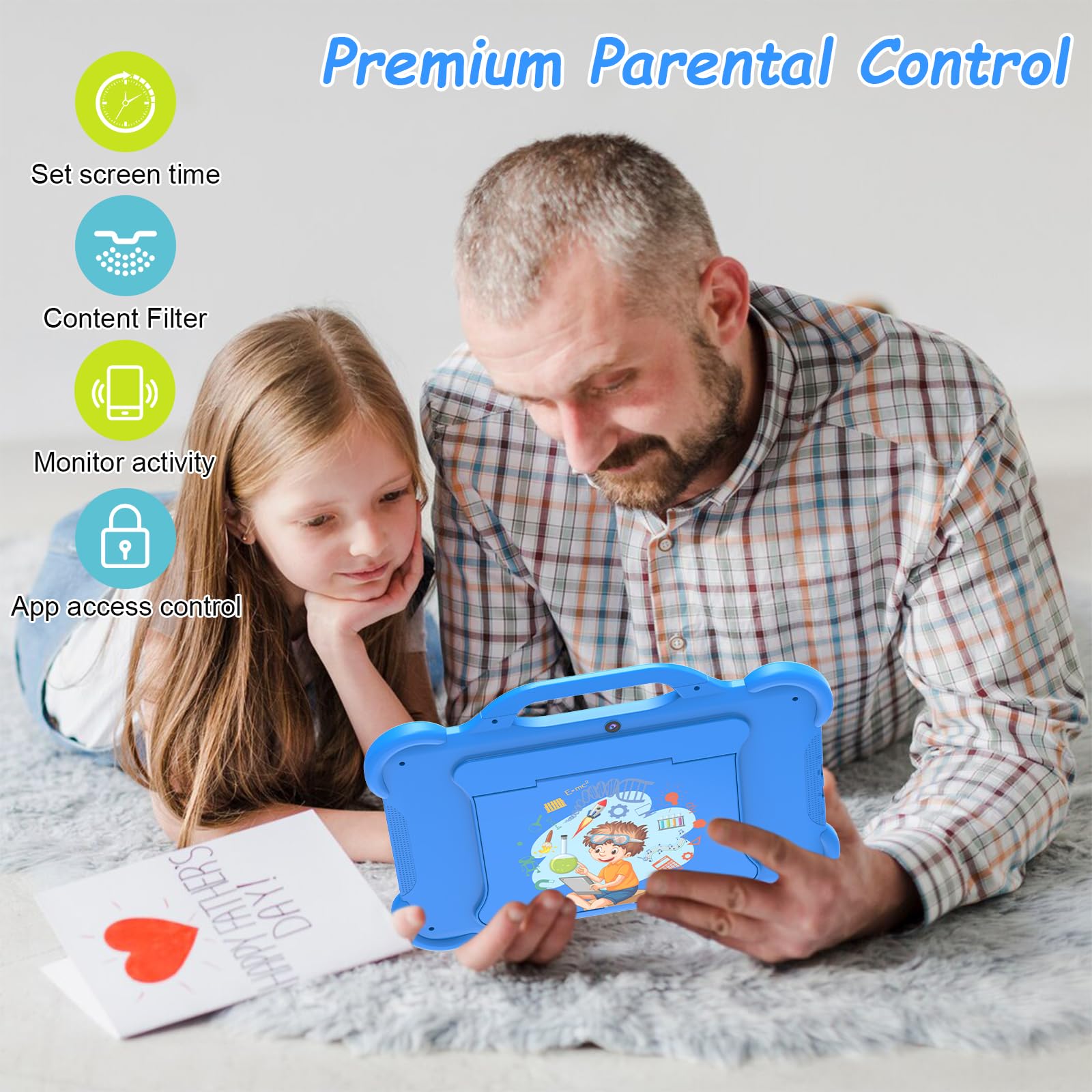 Foto 5 | Tablet Cupeisi Android 14 para Niños 10 '' 8 Gb Ram+64 Gb Rom - Venta Internacional