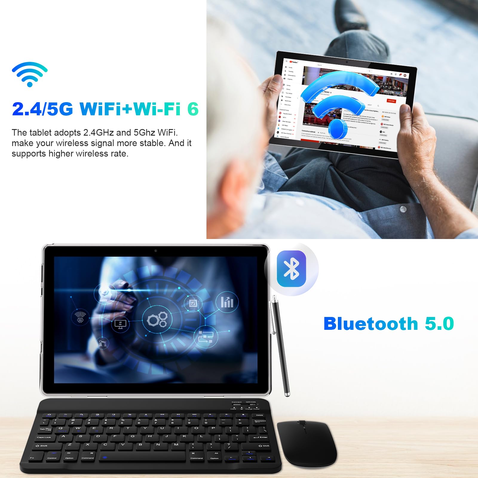 Foto 6 | Tablet Coopers Android 15 De 10 Pulgadas, 18 Gb De Ram, 128 Gb De Rom, 2 Tb - Venta Internacional.