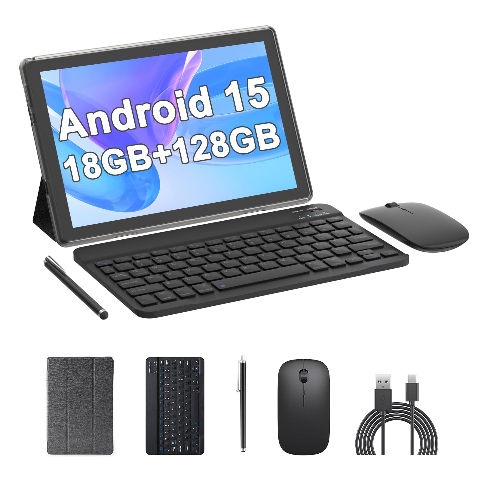 Foto 2 pulgar | Tablet Coopers Android 15 10,1 Pulgadas, 18 Gb De Ram, 128 Gb De Rom, 6000 Mah - Venta Internacional.