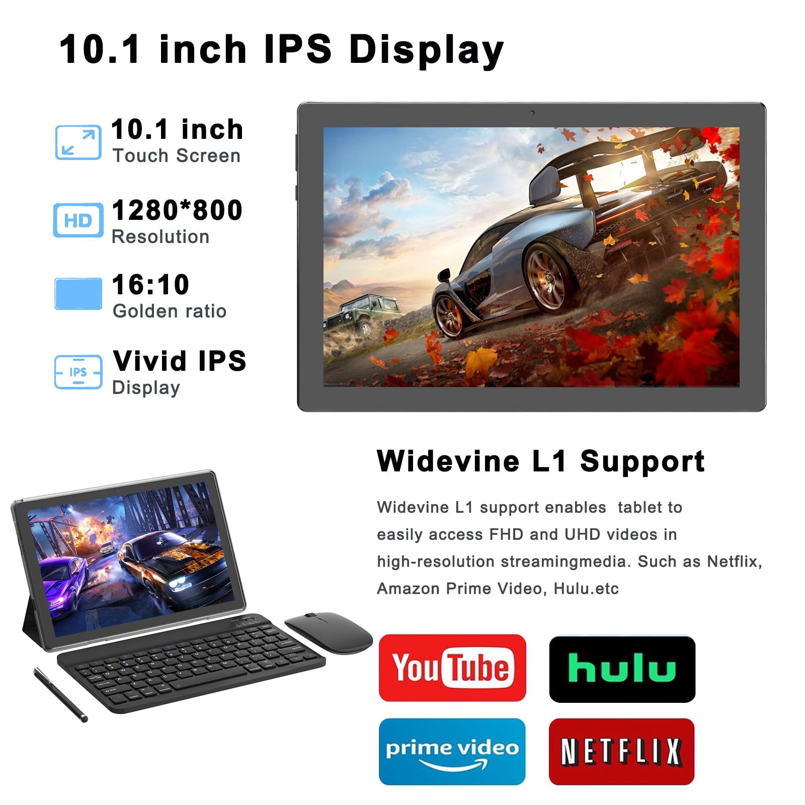 Foto 5 | Tablet Coopers Android 15 10,1 Pulgadas, 18 Gb De Ram, 128 Gb De Rom, 6000 Mah - Venta Internacional.