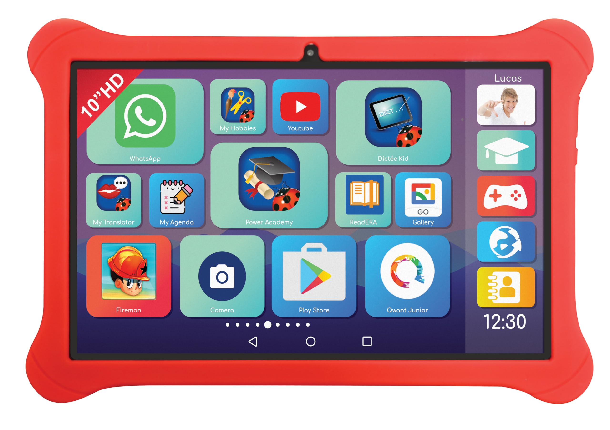 Foto 2 | Tableta De Entretenimiento Educativo Lexibook Lexipad  10'' Android Tln10en - Venta Internacional.