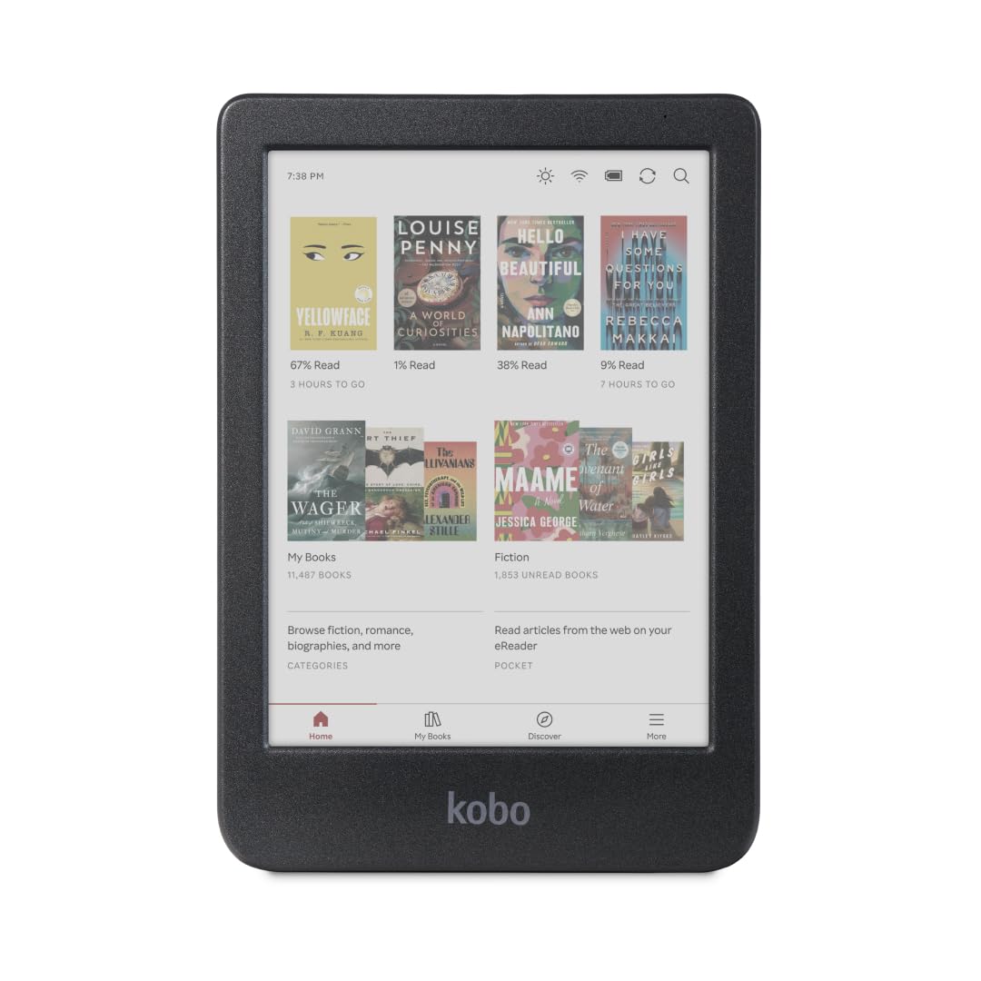 Foto 1 | Ereader Kobo Clara Colour De 6 Pulgadas Con Tinta Electrónica Sin Reflejos Kaleido™ 3 De 16 Gb - Venta Internacional.
