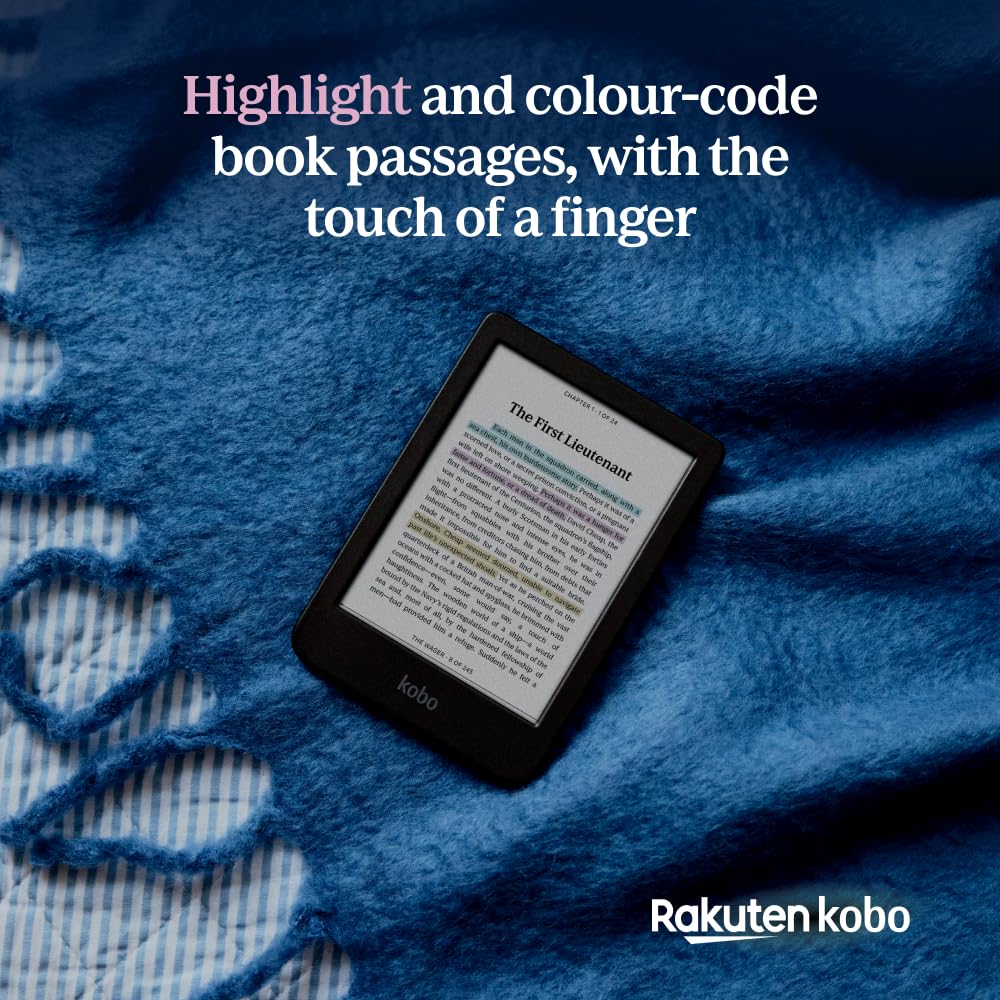 Foto 5 pulgar | Ereader Kobo Clara Colour De 6 Pulgadas Con Tinta Electrónica Sin Reflejos Kaleido™ 3 De 16 Gb - Venta Internacional.