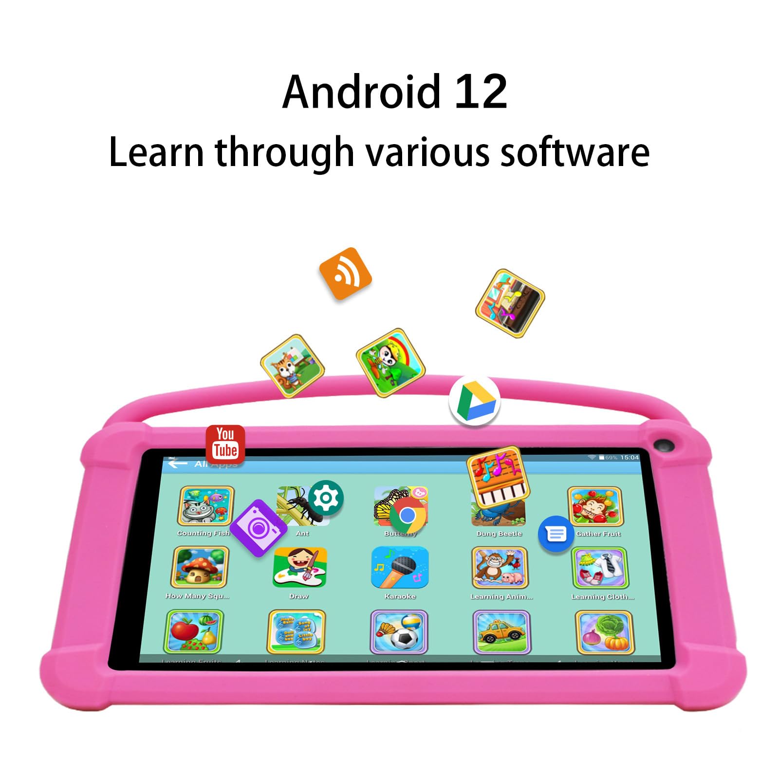Foto 3 pulgar | Tablet Atozee Kids De 7 Pulgadas, 4 Gb De Ram, 32 Gb, Android, 1 Tb, Ampliar - Venta Internacional.