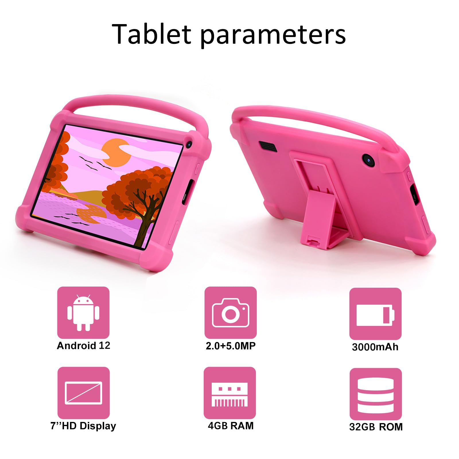 Foto 4 pulgar | Tablet Atozee Kids De 7 Pulgadas, 4 Gb De Ram, 32 Gb, Android, 1 Tb, Ampliar - Venta Internacional.